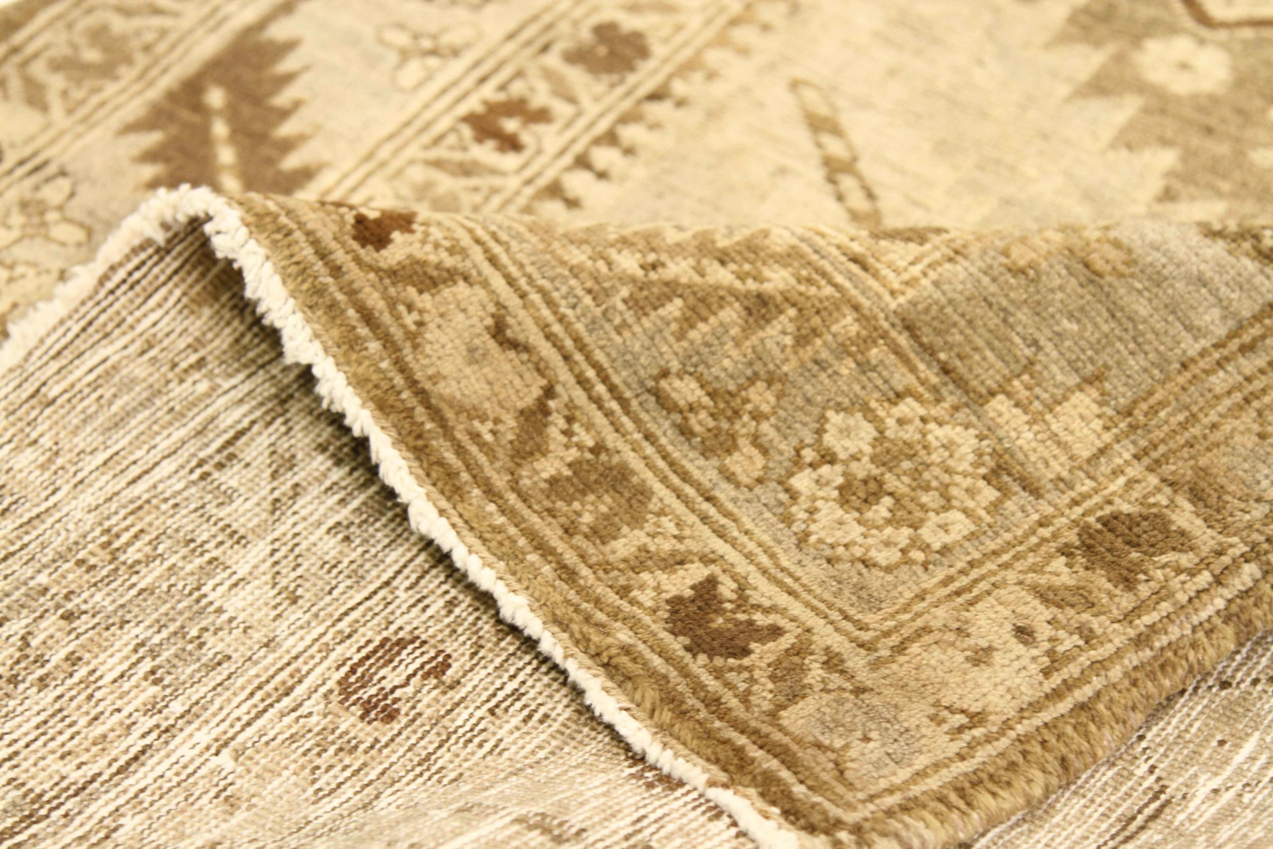 Thumbnail 3 for Antique Persian Heriz Transitional Rug 52158