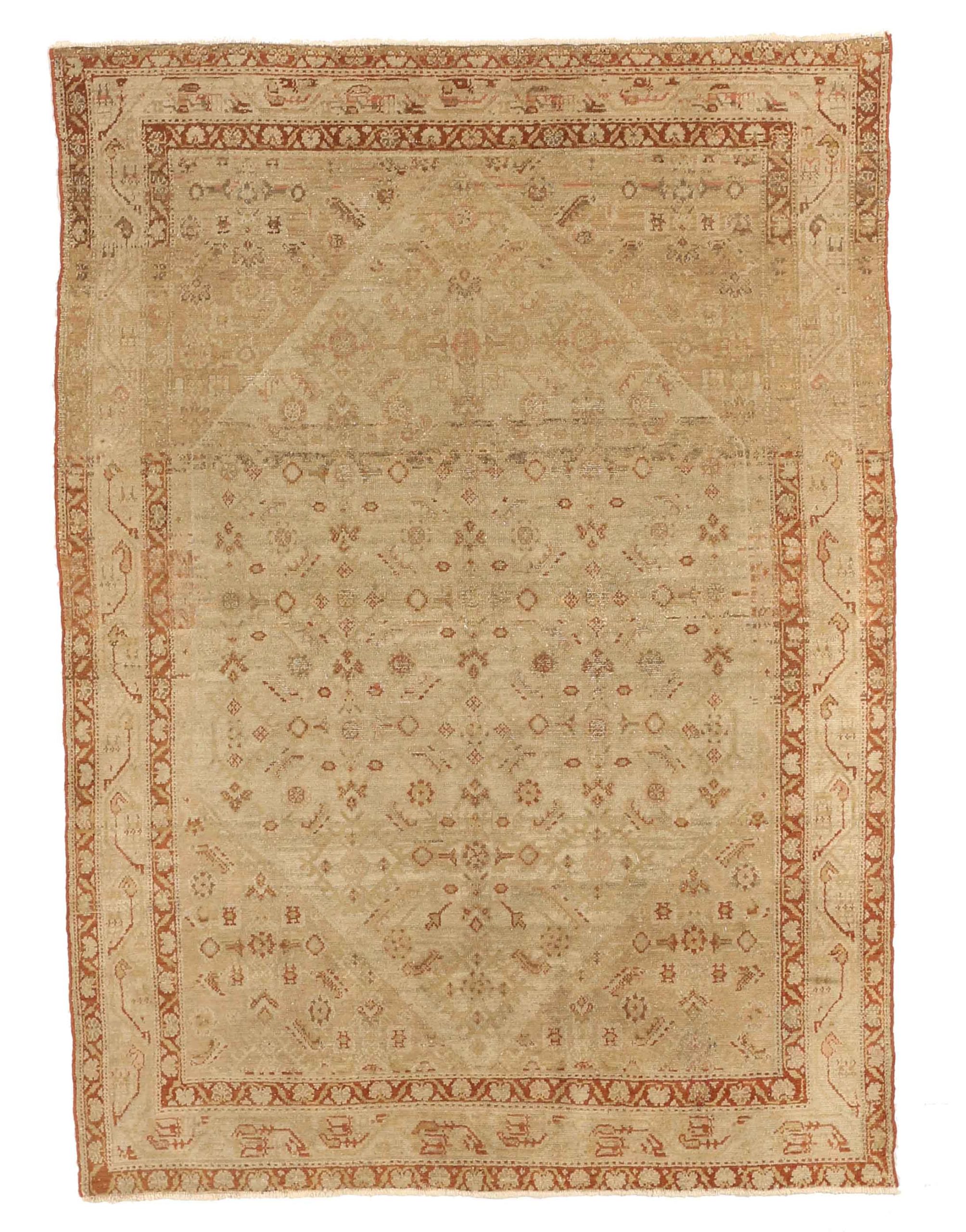 Thumbnail 7 for Antique Persian Malayer Transitional Rug 52168