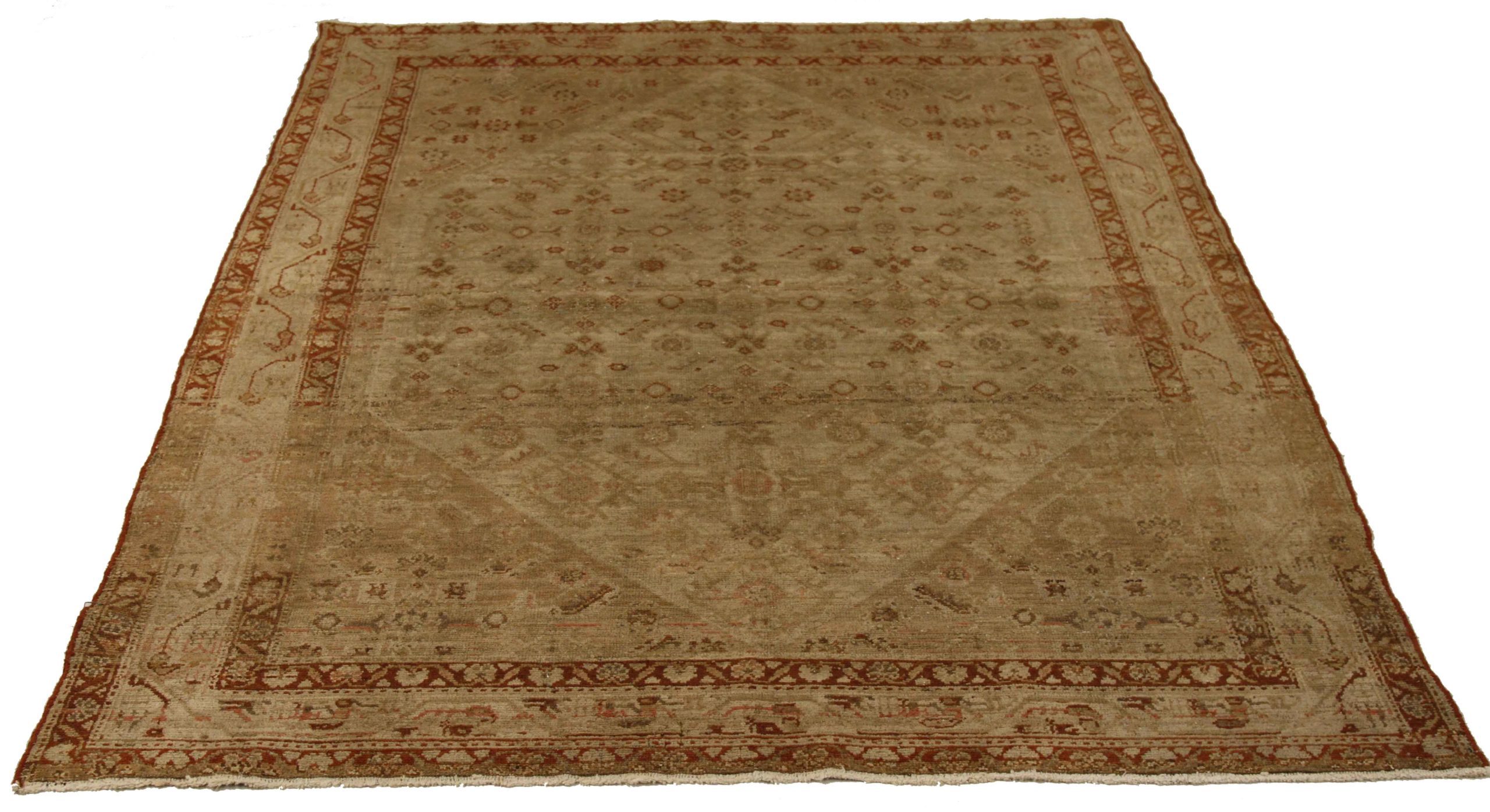 Thumbnail 12 for Antique Persian Malayer Transitional Rug 52168