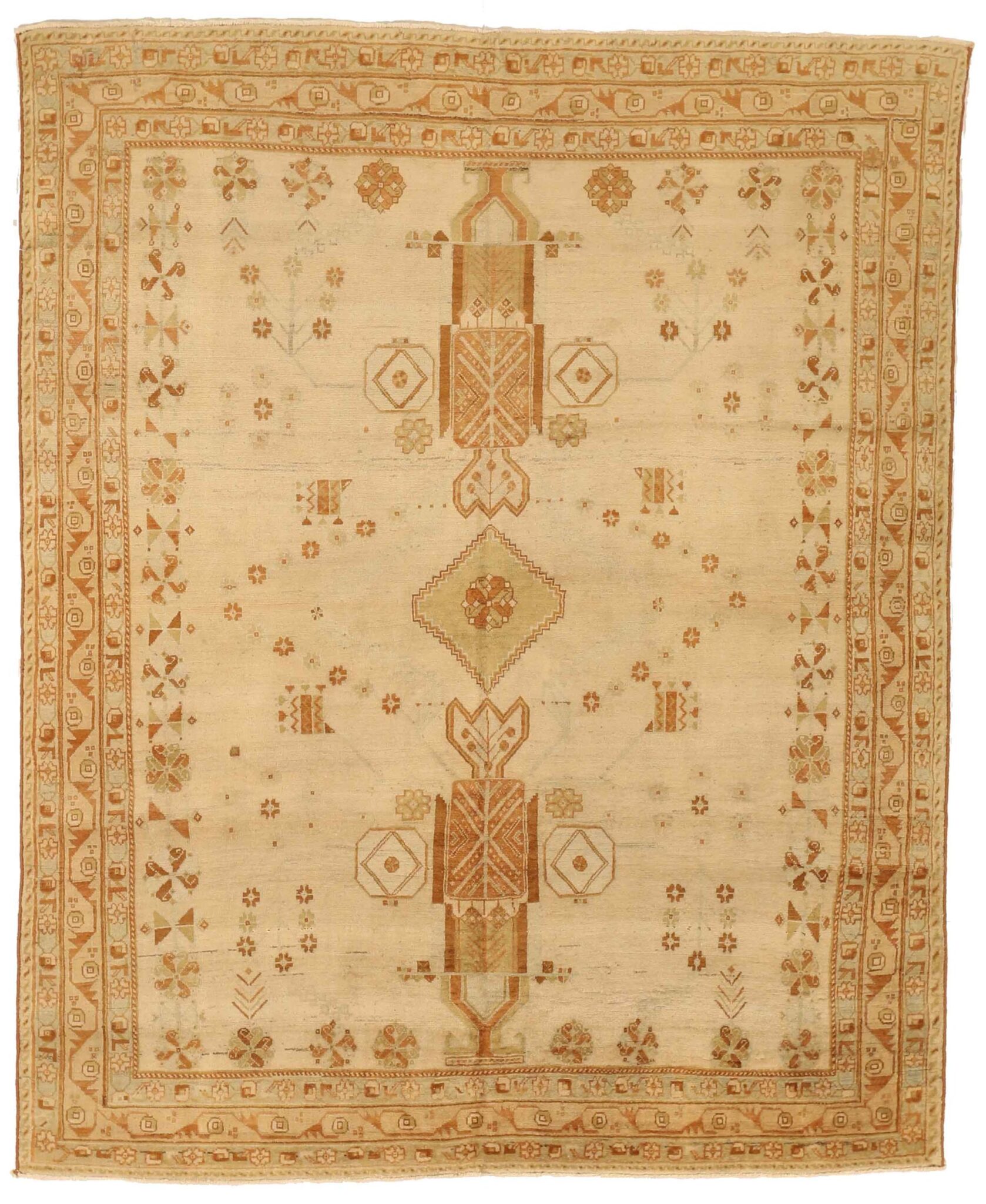 Thumbnail 6 for Antique Persian Sirjan Transitional Rug 52606