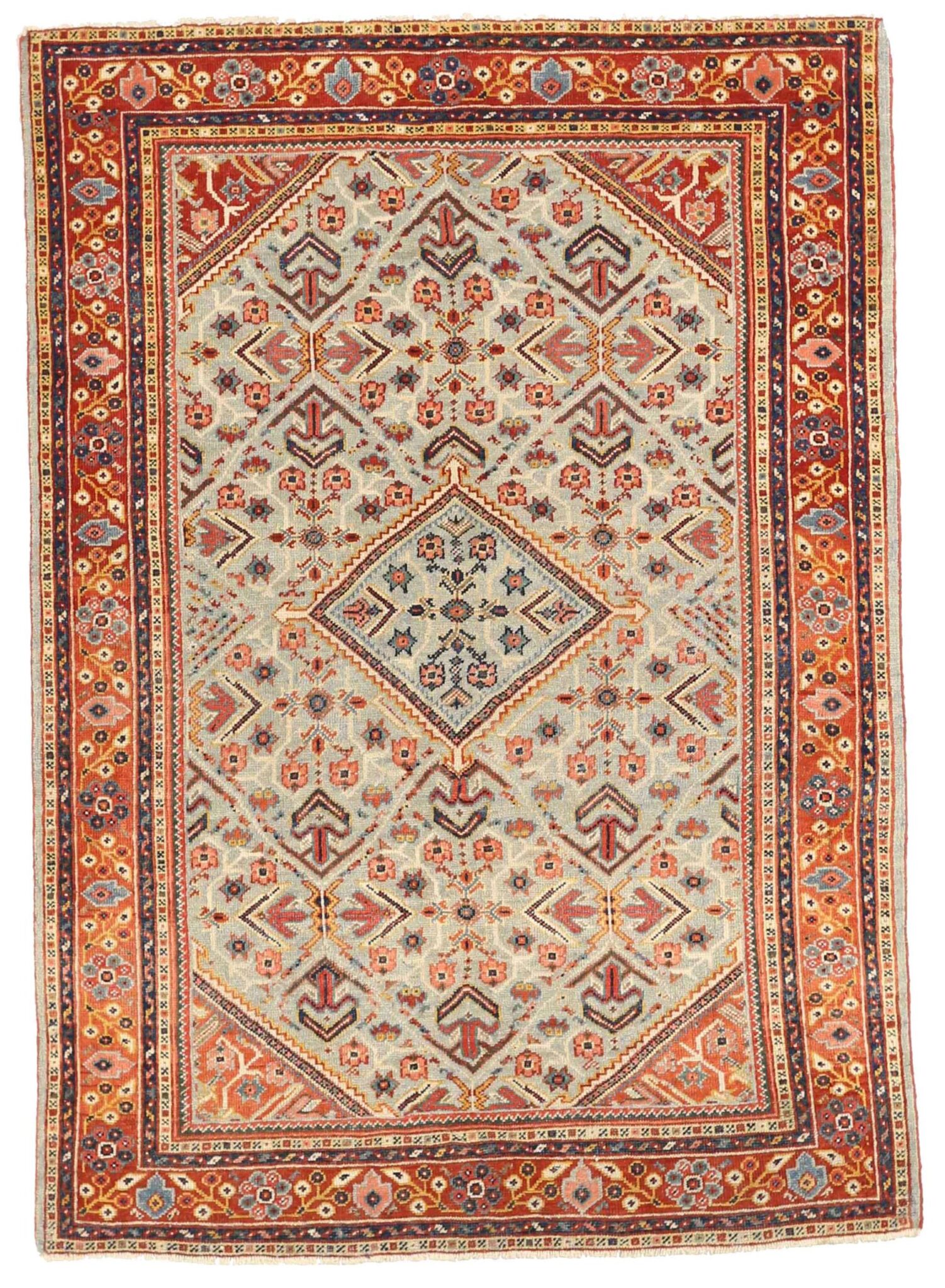 Thumbnail 9 for Persian Sultanabad Traditional Rug 52610