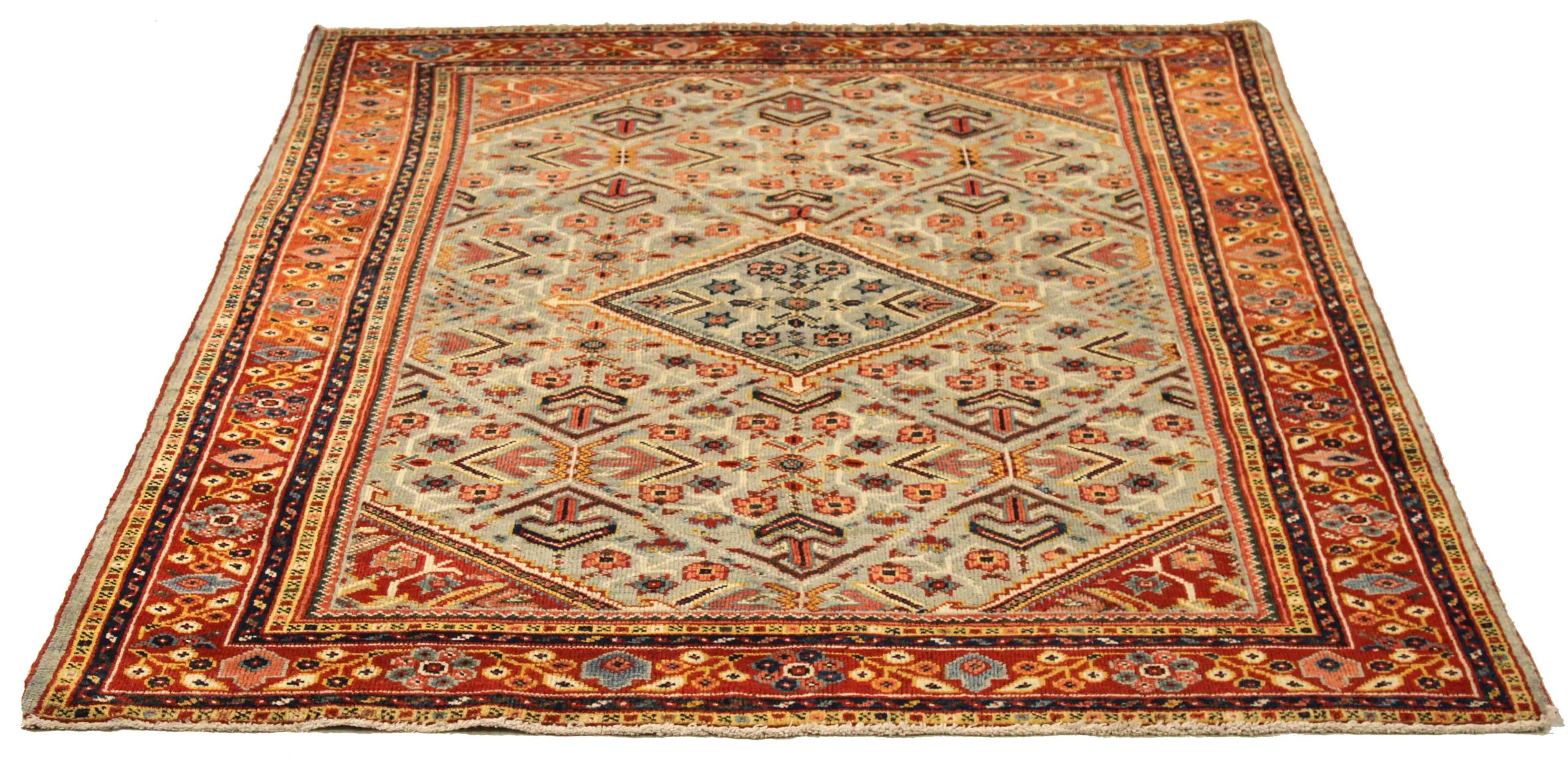 Thumbnail 15 for Persian Sultanabad Traditional Rug 52610