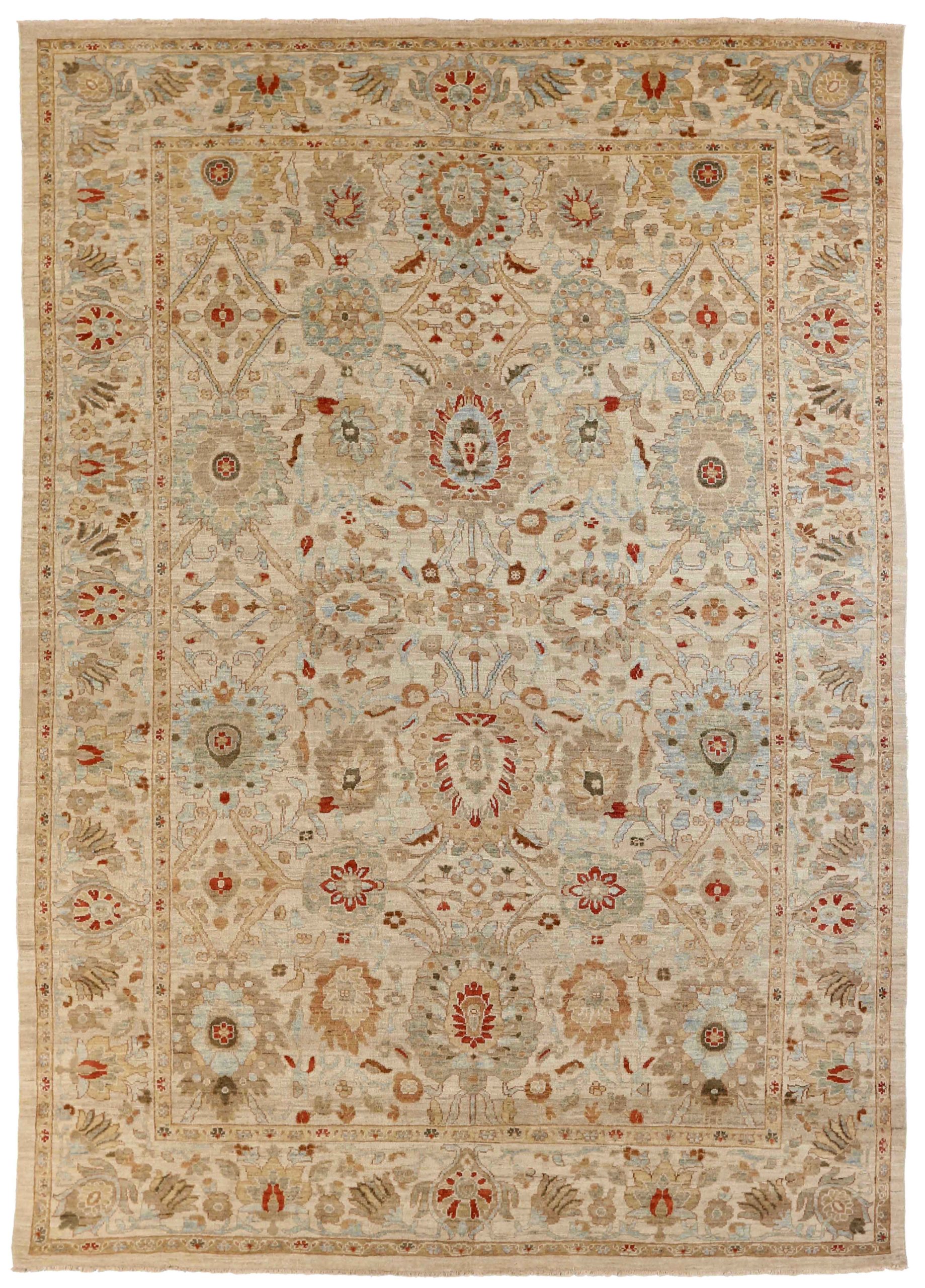 Thumbnail 6 for Persian Sultanabad Transitional Rug 53204