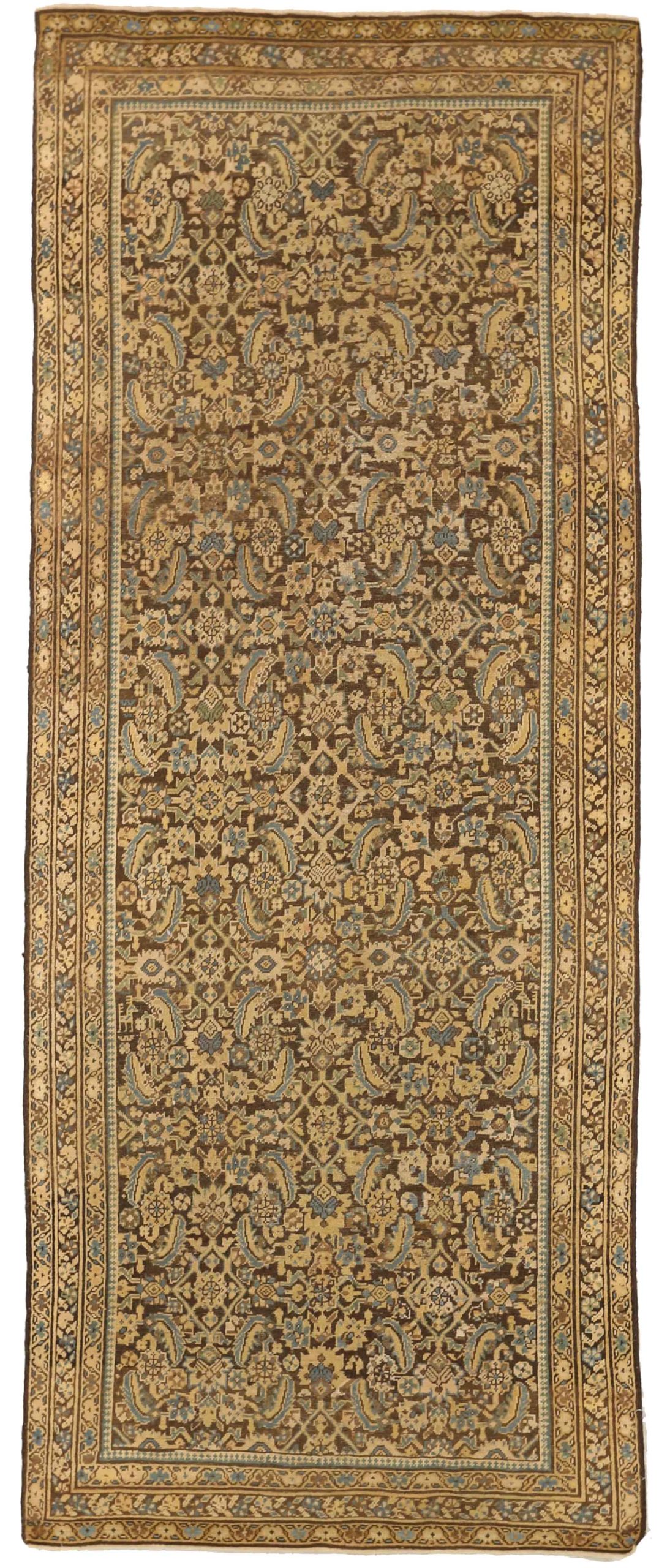 Thumbnail 10 for Antique Persian Malayer Transitional Rug 53213