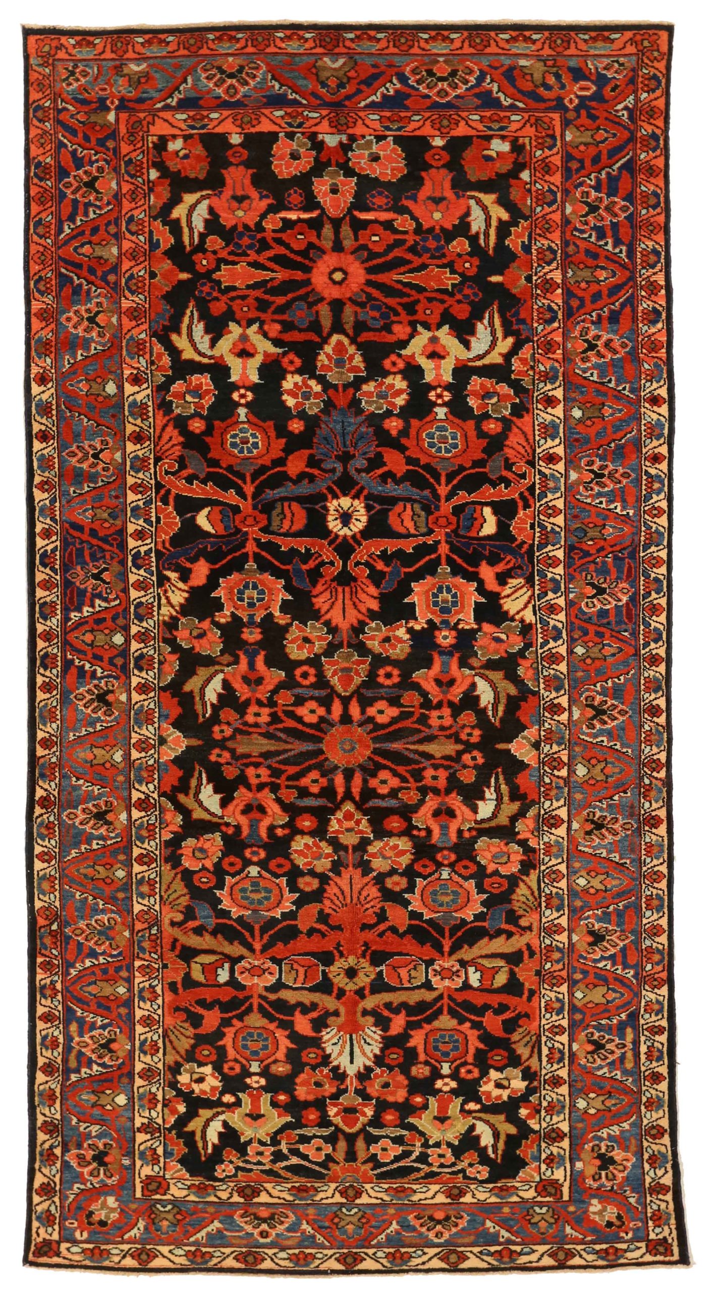 Thumbnail 9 for Antique Persian Malayer Traditional Rug 53219