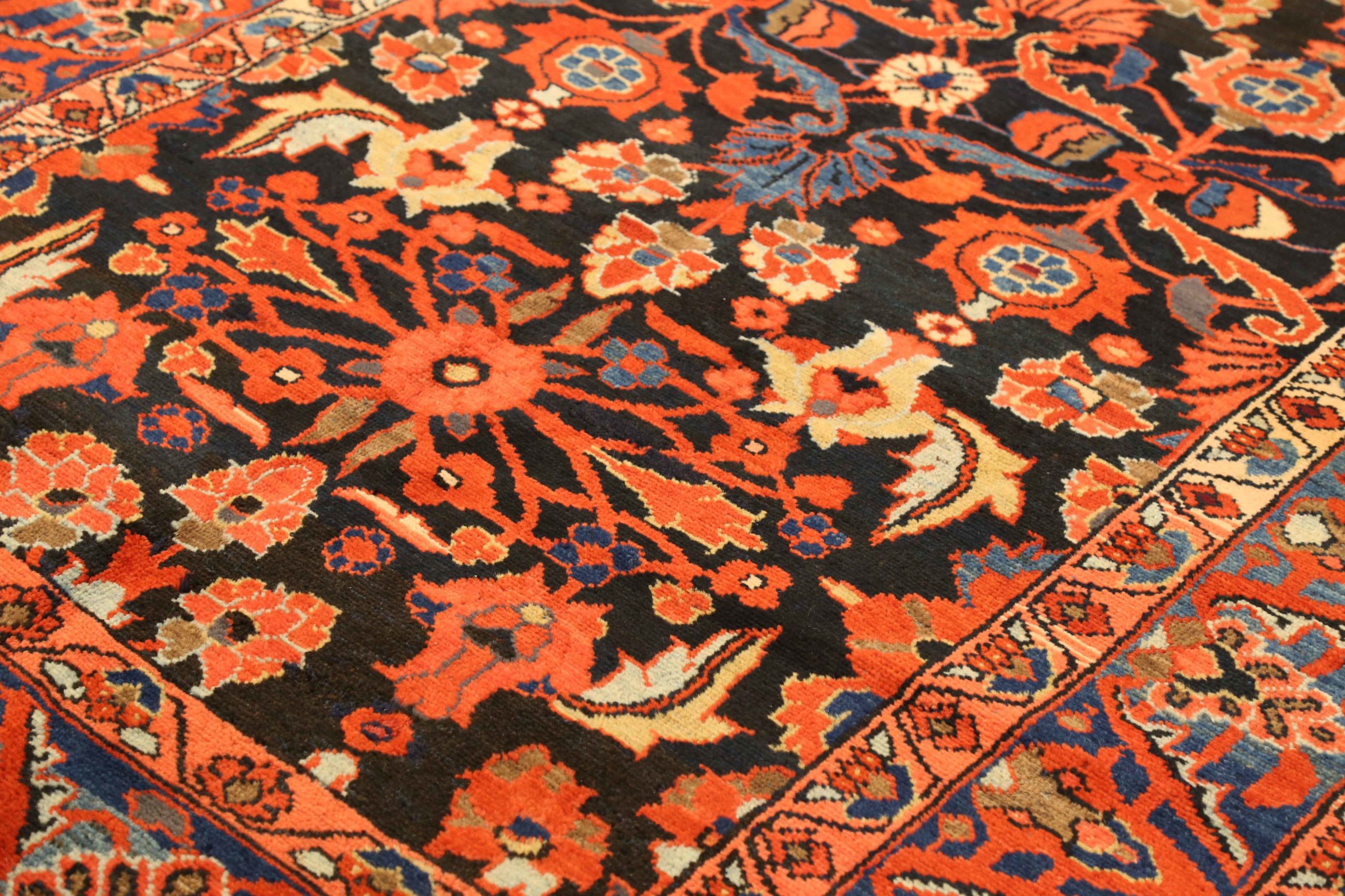 Thumbnail 12 for Antique Persian Malayer Traditional Rug 53219