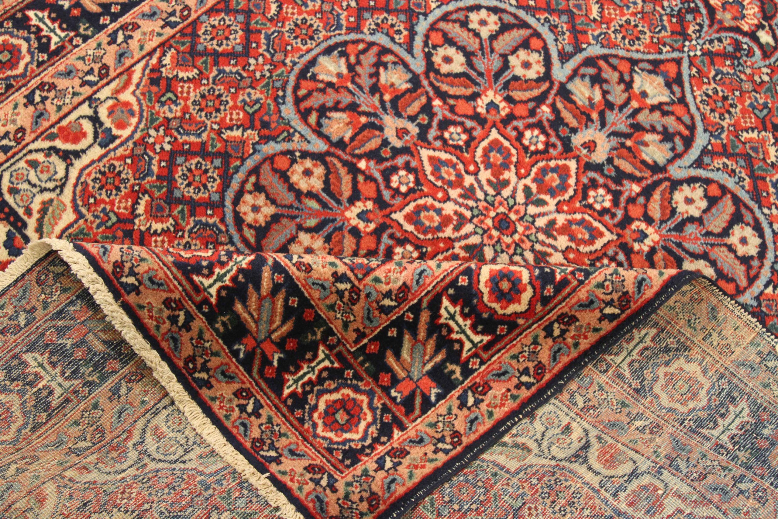 Thumbnail 11 for Vintage Persian Tabriz Traditional Rug 10329