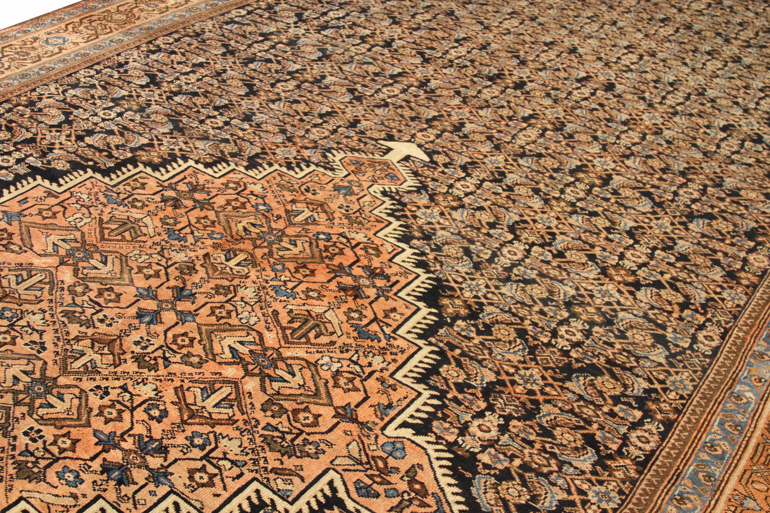 Thumbnail 11 for Antique Persian Sultanabad Traditional Rug 10336