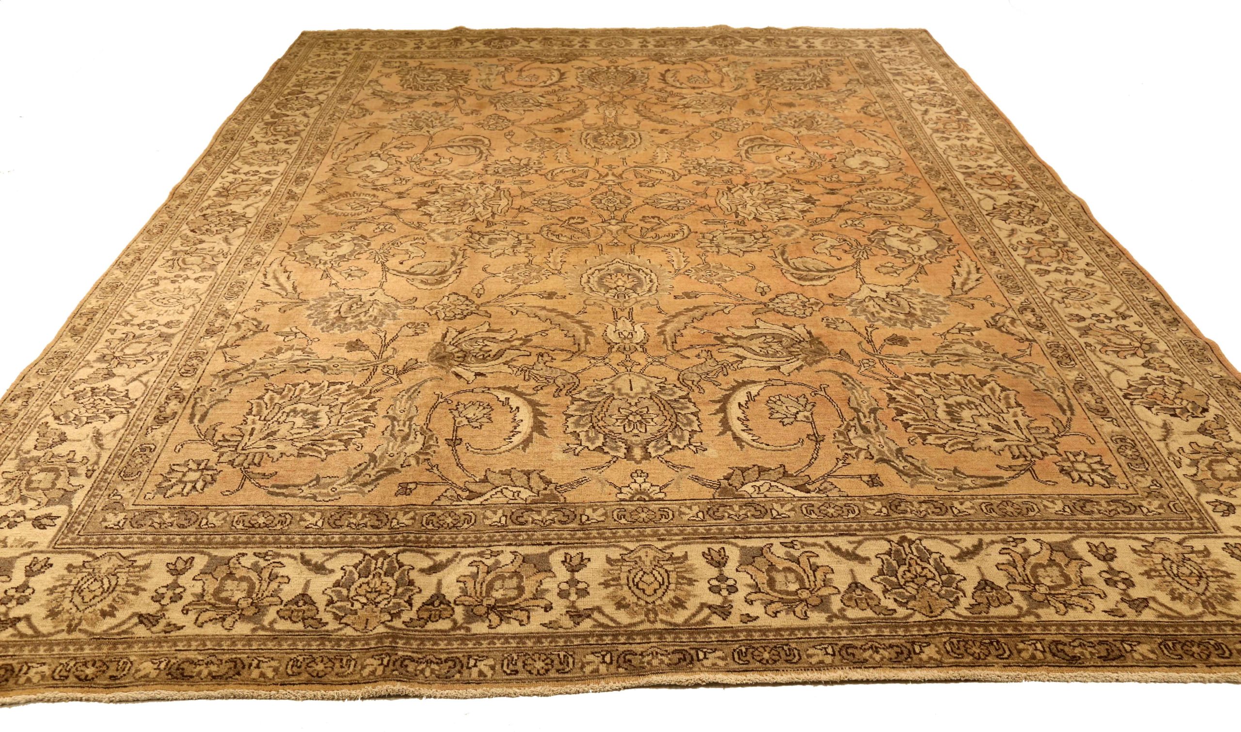 Thumbnail 7 for Antique Persian Tabriz Transitional Rug 53658