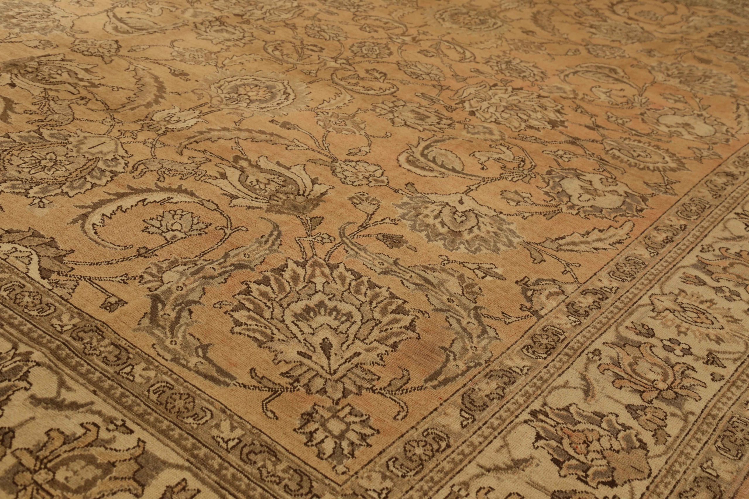 Thumbnail 8 for Antique Persian Tabriz Transitional Rug 53658