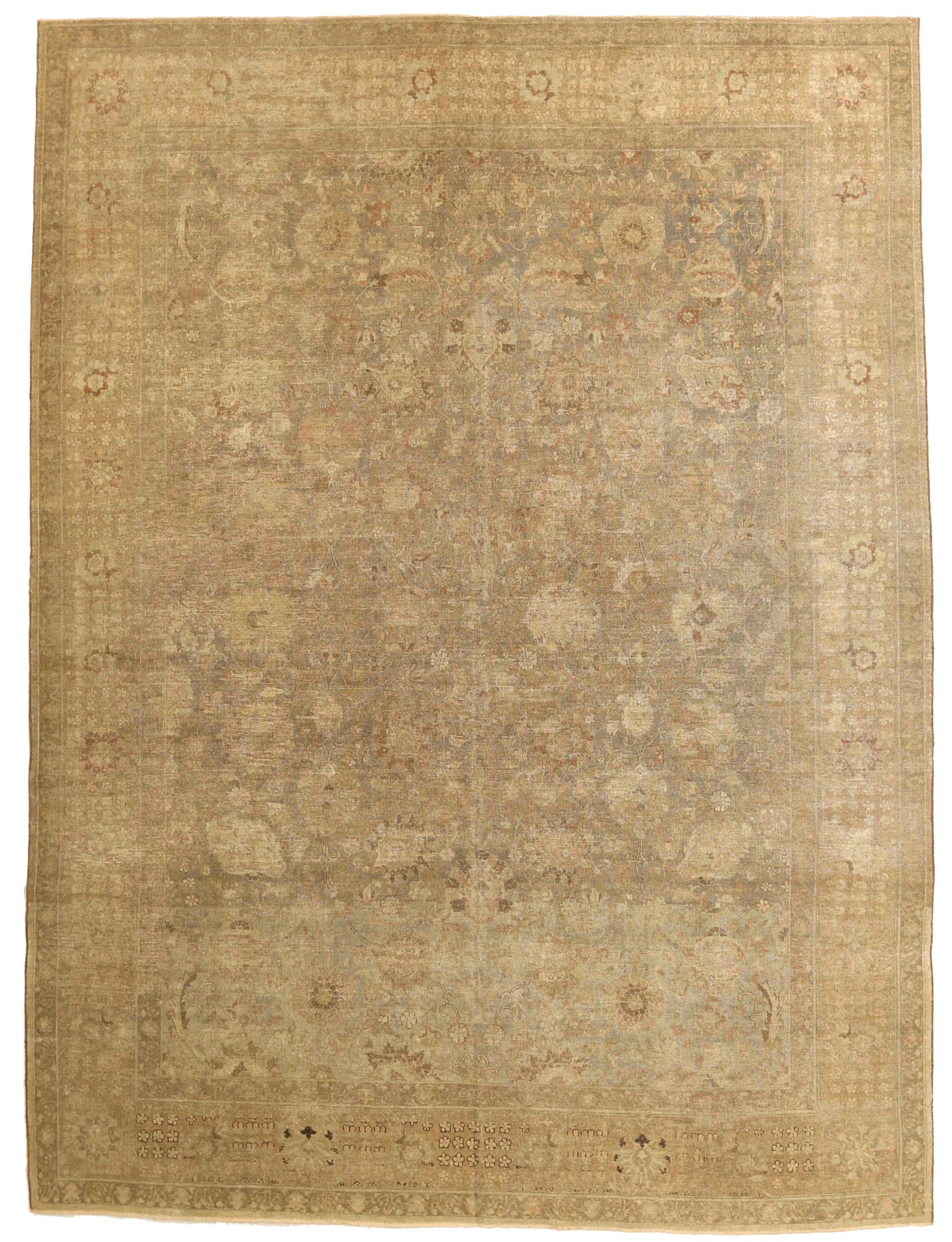 Thumbnail 6 for Antique Persian Tabriz Transitional Rug 53694