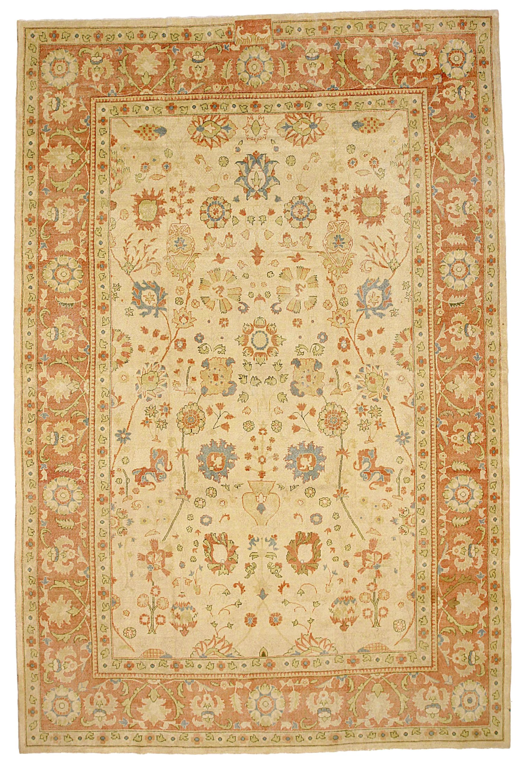 Thumbnail 7 for Persian Sultanabad Traditional Rug 53769