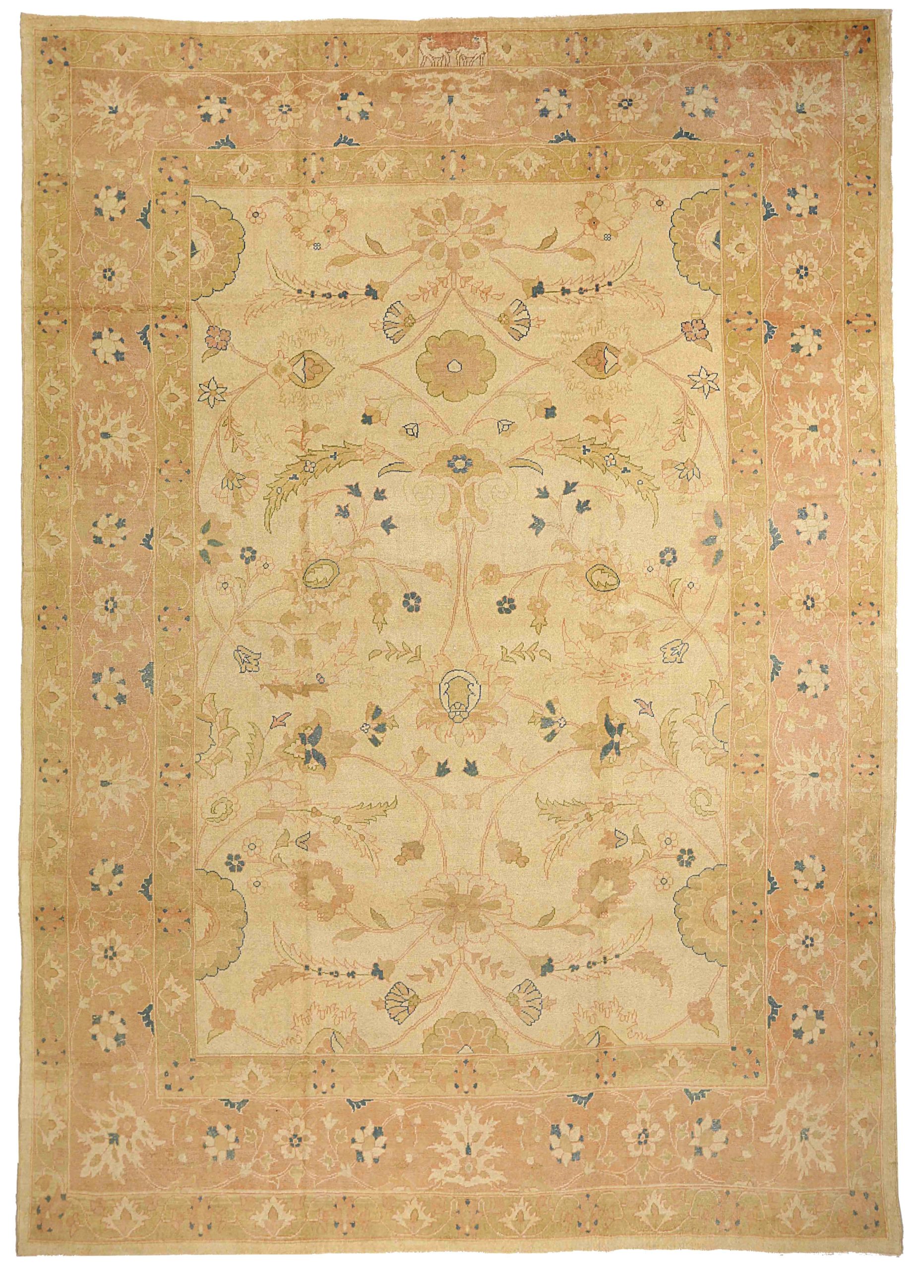 Thumbnail 7 for Persian Sultanabad Transitional Rug 53781