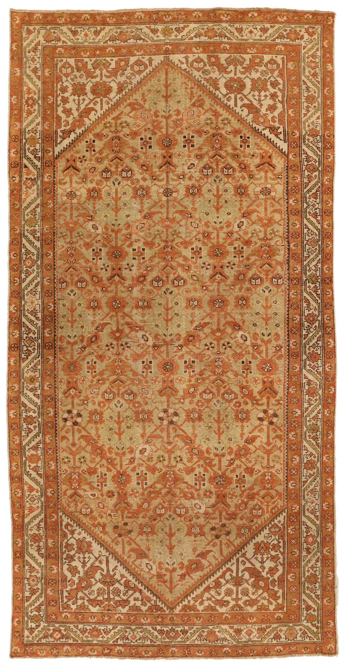 Thumbnail 6 for Antique Persian Malayer Transitional Rug 53941