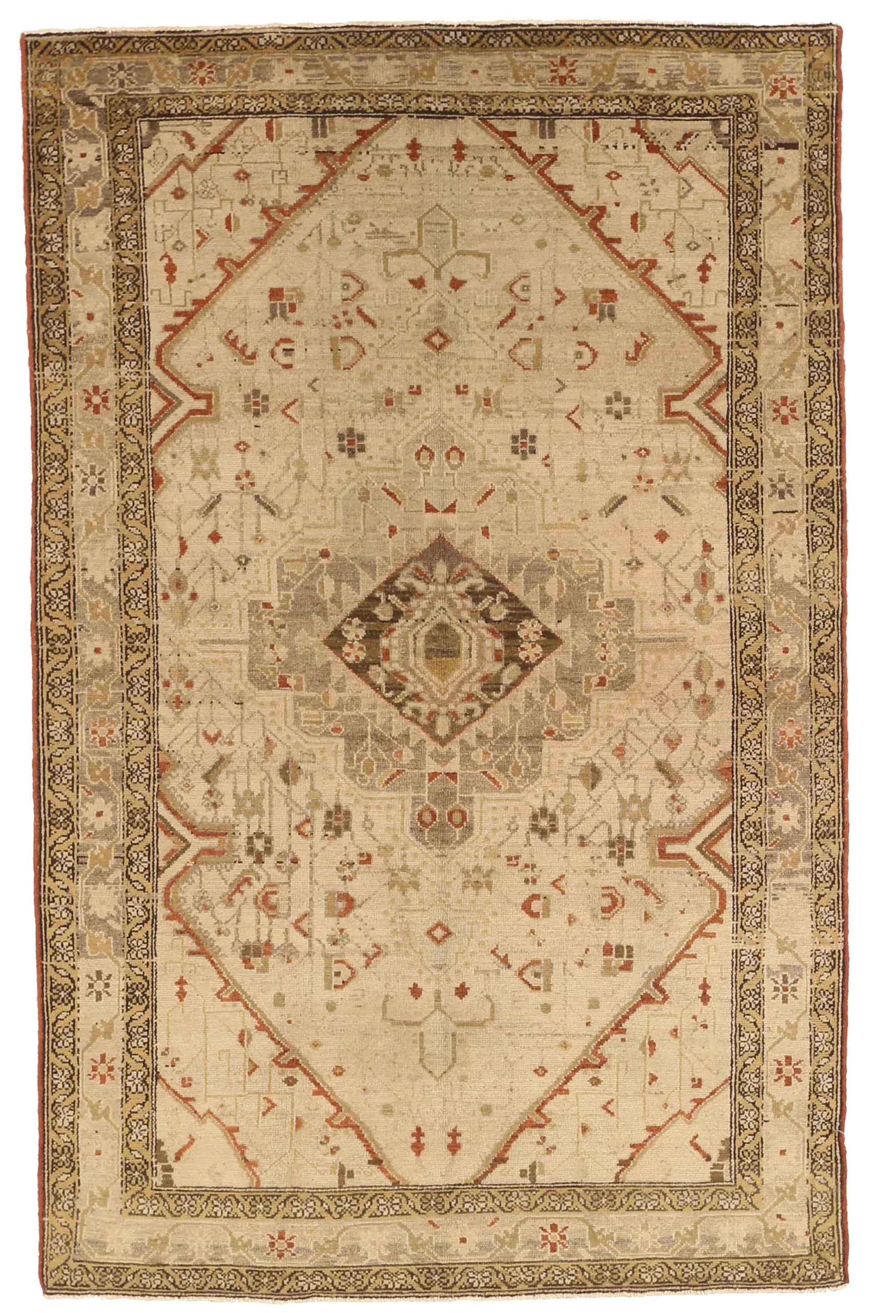 Thumbnail 4 for Antique Persian Malayer Transitional Rug 53984