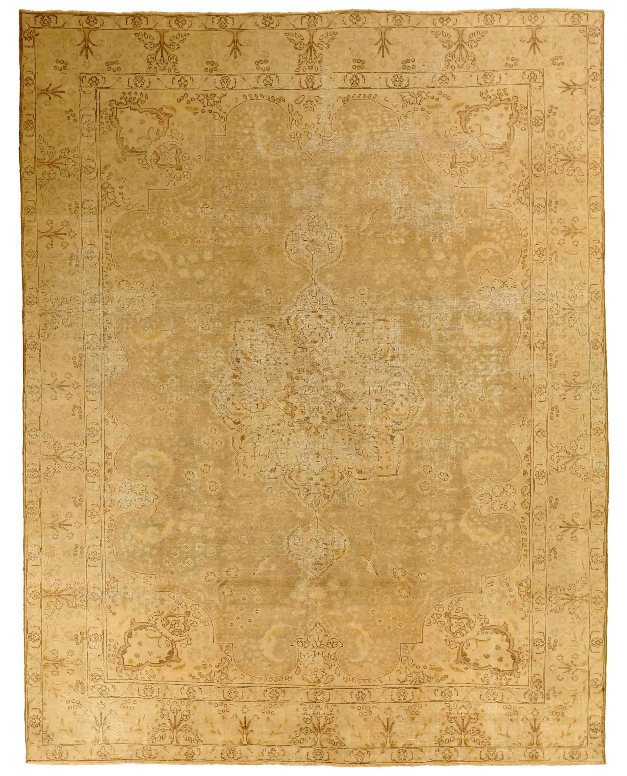 Thumbnail 2 for Antique Persian Tabriz Transitional Rug 54094