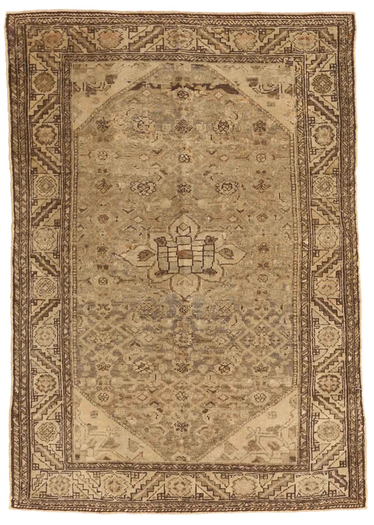 Thumbnail 13 for Antique Persian Malayer Transitional Rug 54123