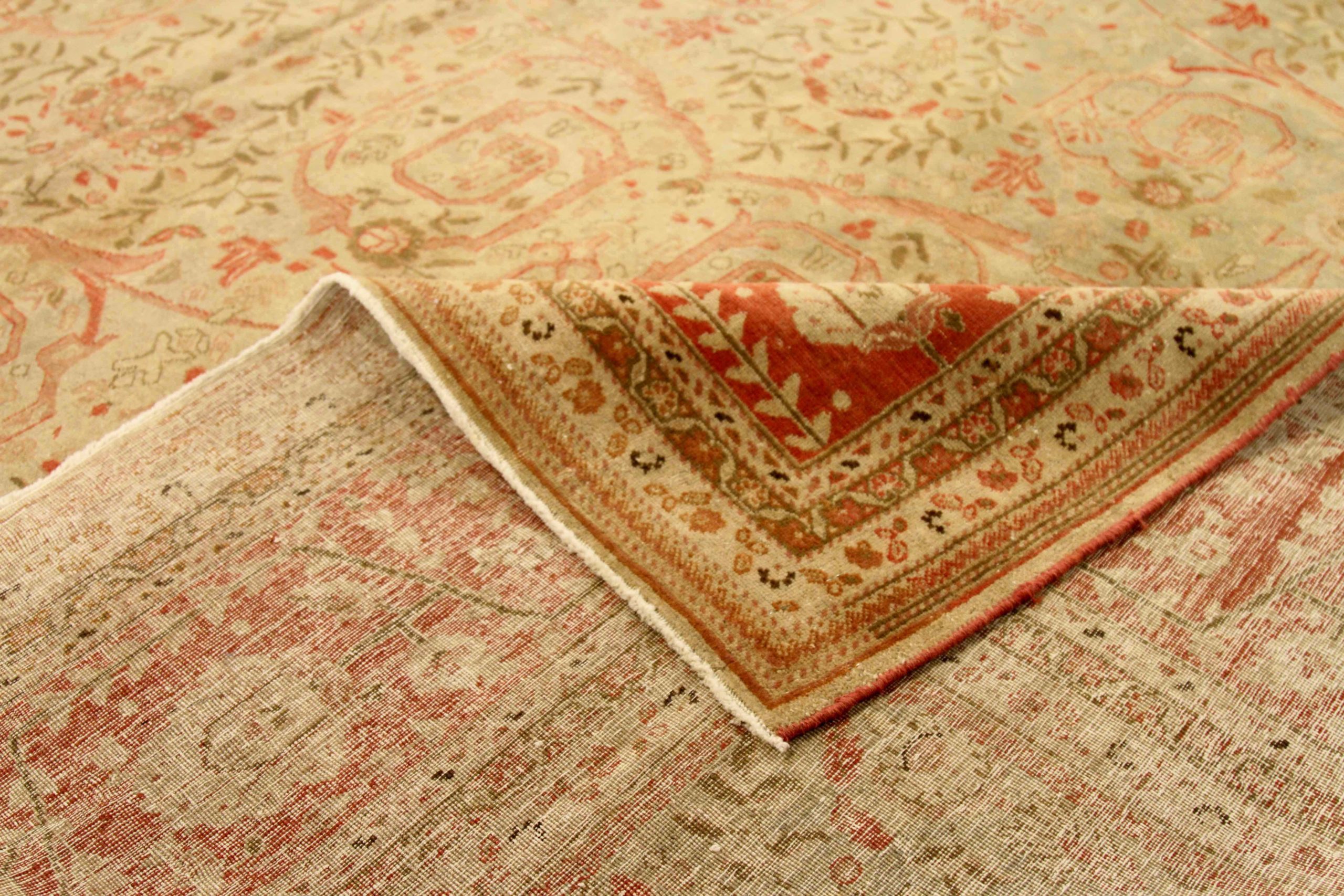 Thumbnail 7 for Antique Persian Tabriz Transitional Rug 54124