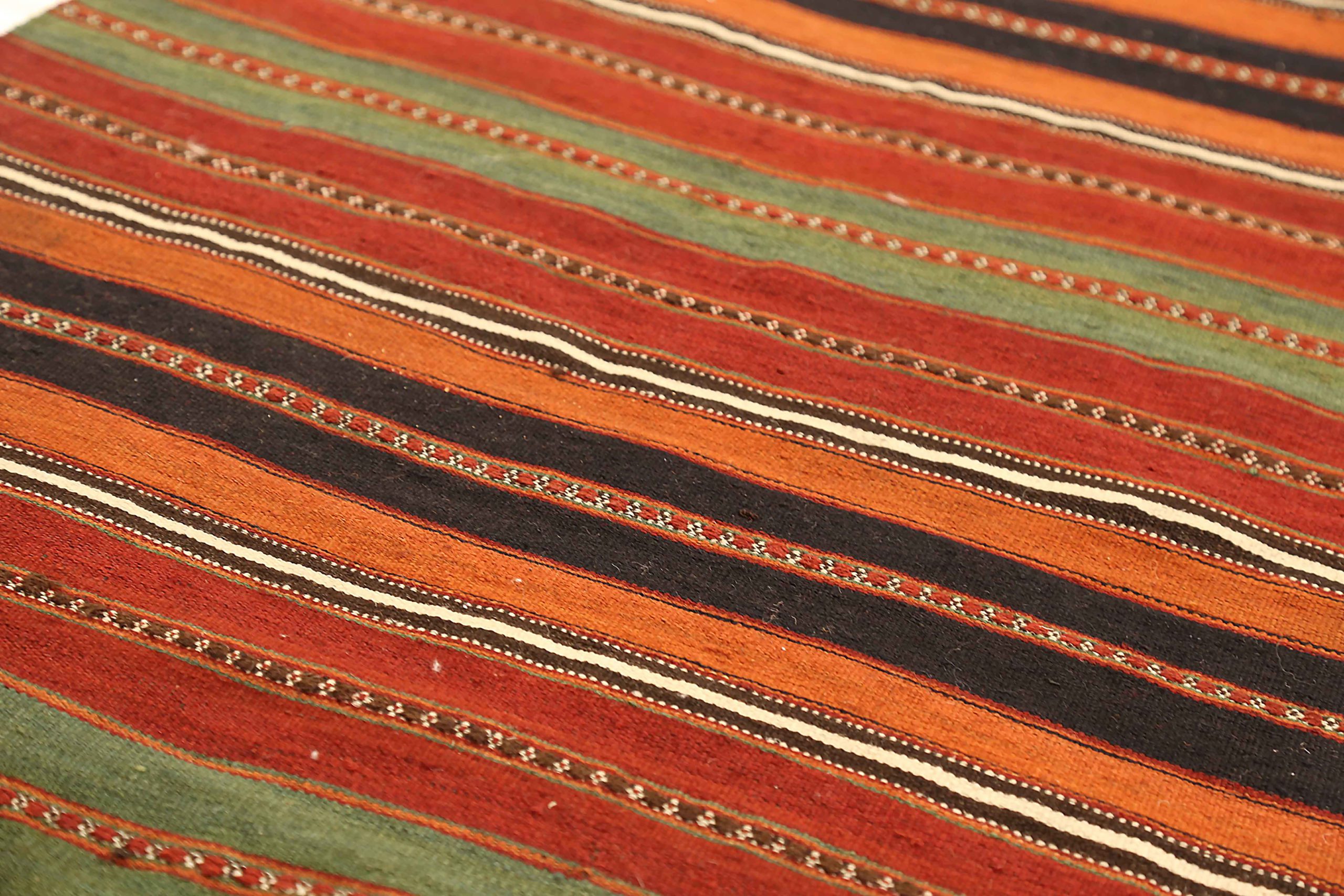 Thumbnail 10 for Antique Persian Transitional Rug 65125