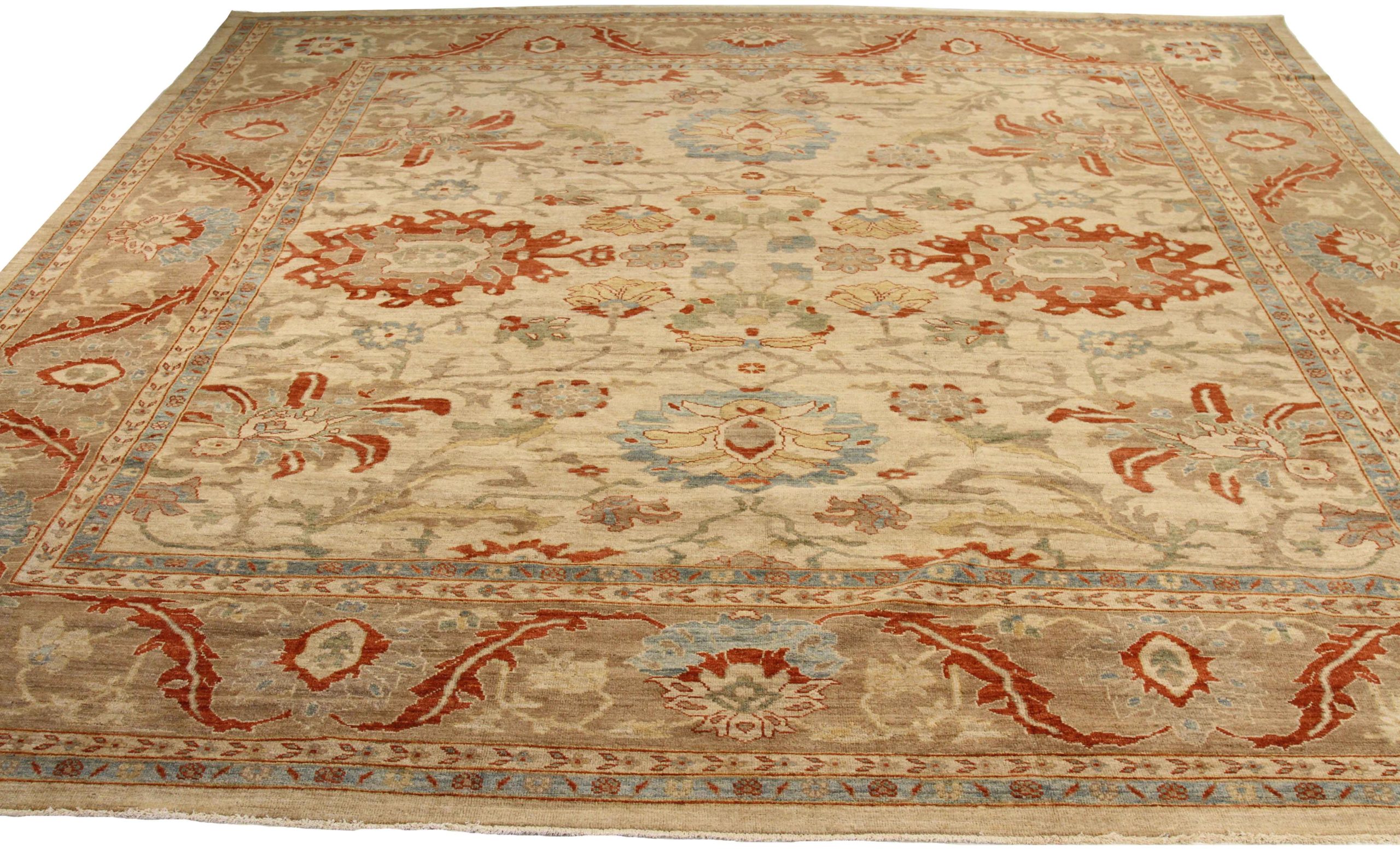 Thumbnail 8 for Persian Sultanabad Traditional Rug 66091