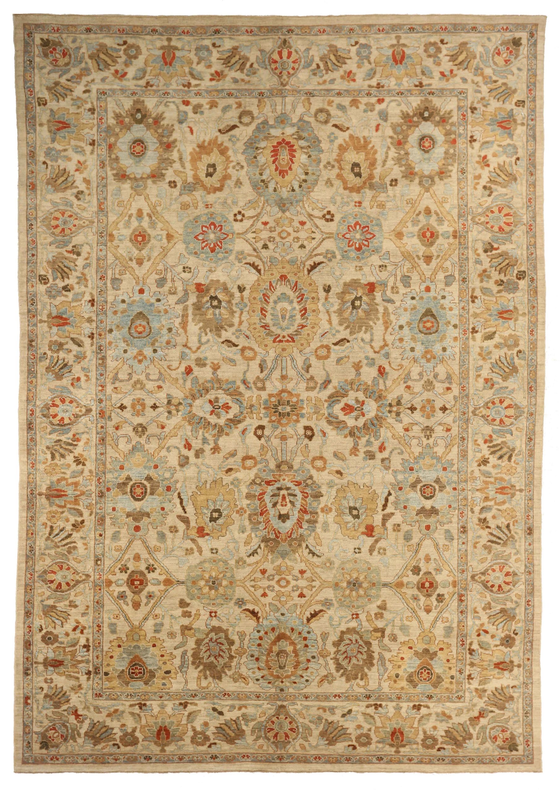 Thumbnail 3 for Persian Sultanabad Traditional Rug 66098
