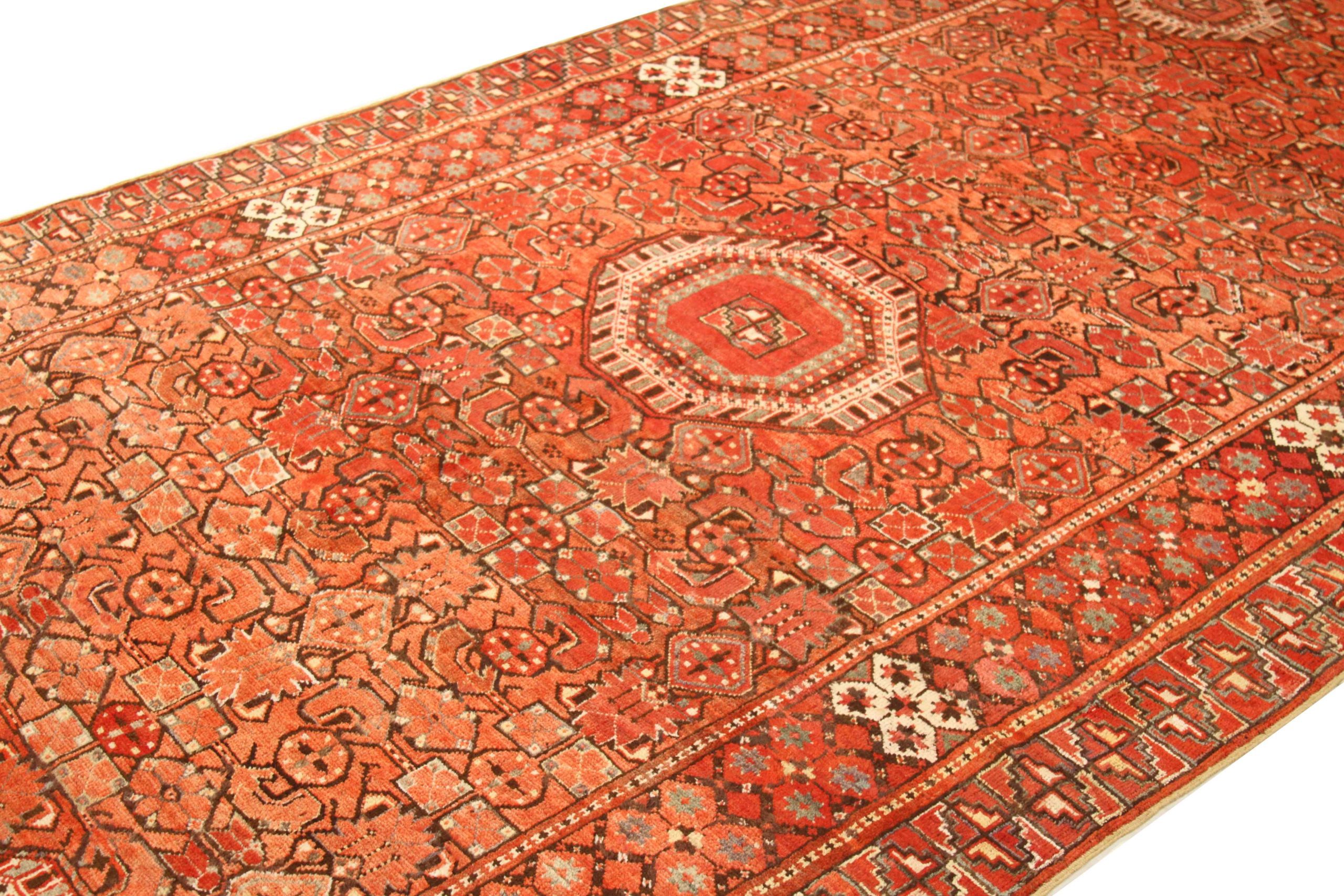 Thumbnail 10 for Antique Afghanistan Afghan Traditional Rug 66305