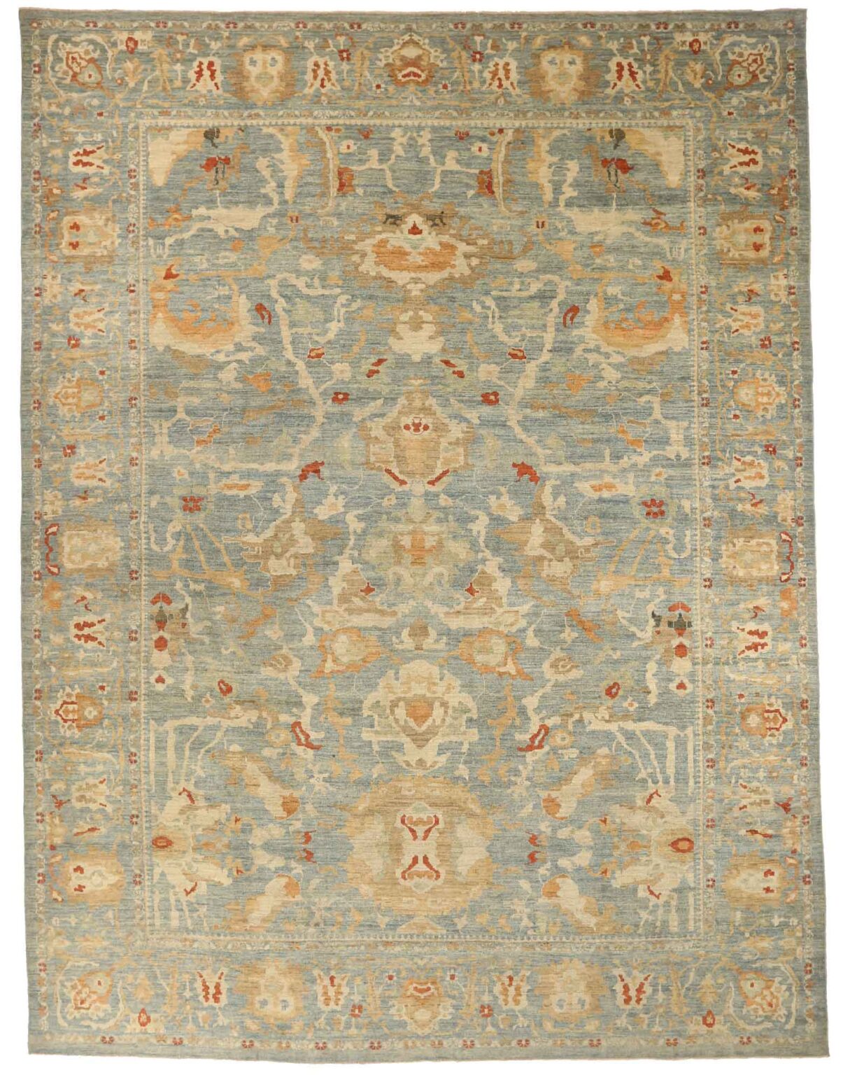 Thumbnail 6 for Persian Sultanabad Traditional Rug 66584