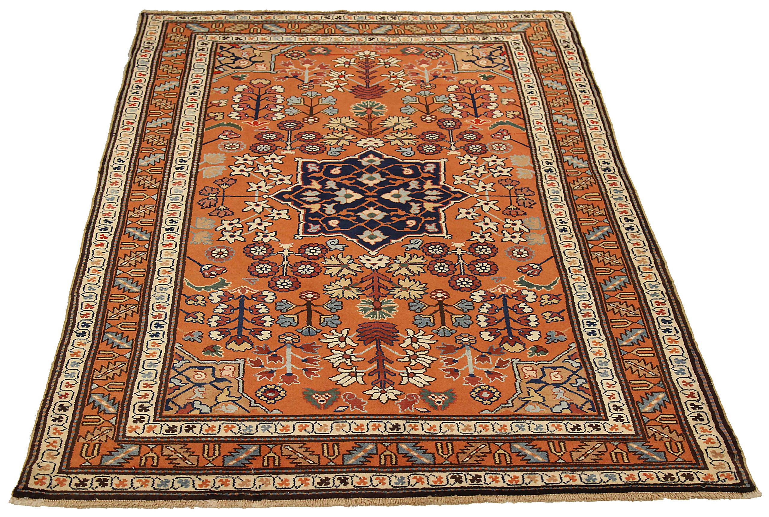 Thumbnail 13 for Antique Russia Darband Traditional Rug 66854