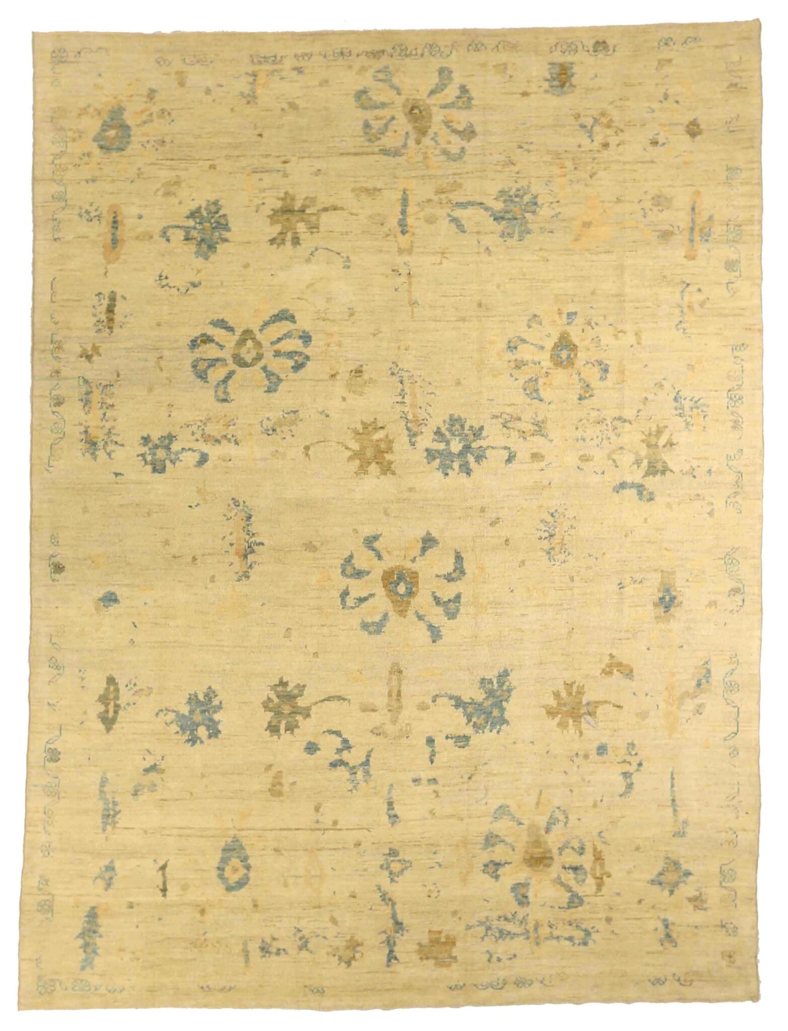 Thumbnail 14 for Persian Oushak Transitional Rug 67042
