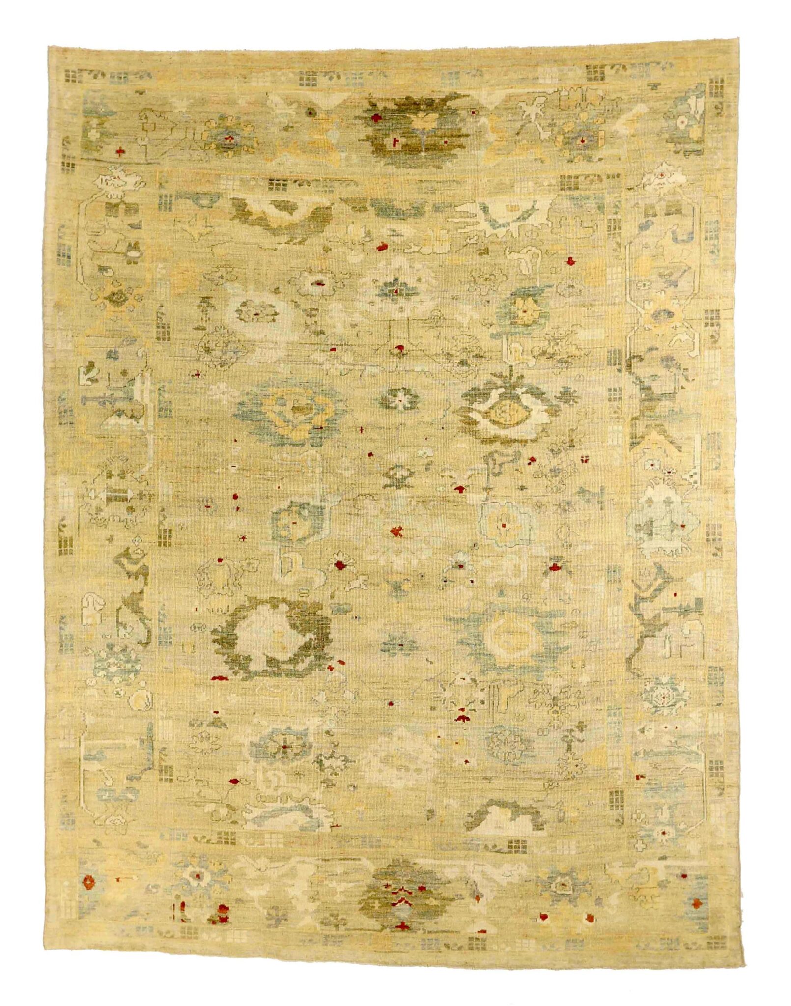 Thumbnail 15 for Persian Oushak Transitional Rug 67049