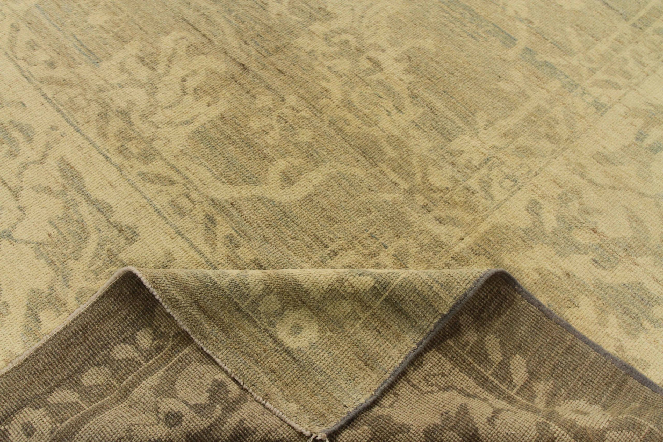 Thumbnail 5 for Persian Oushak Transitional Rug 67053