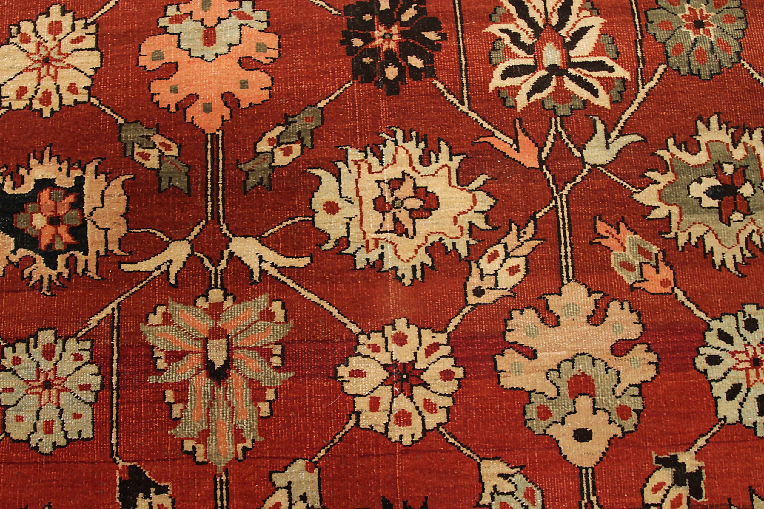 Thumbnail 9 for Antique Turkey Tabriz Traditional Rug 67090