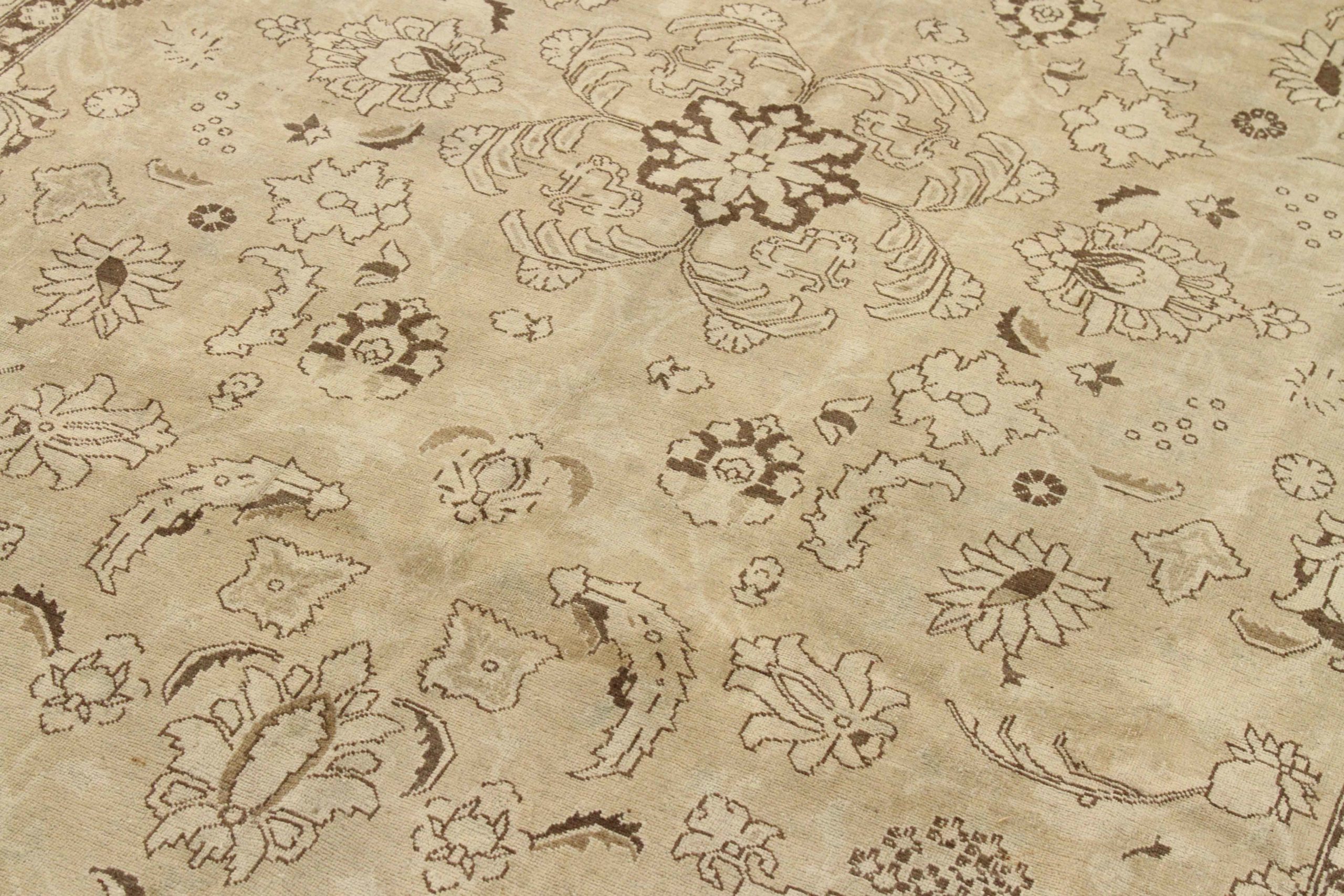 Thumbnail 9 for Antique Persian Tabriz Transitional Rug 67144