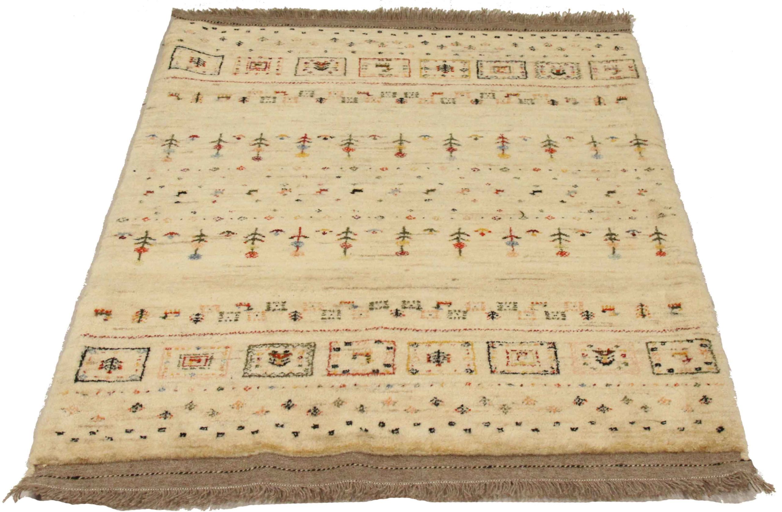 Thumbnail 7 for Antique Persian Gabbeh Transitional Rug 67160