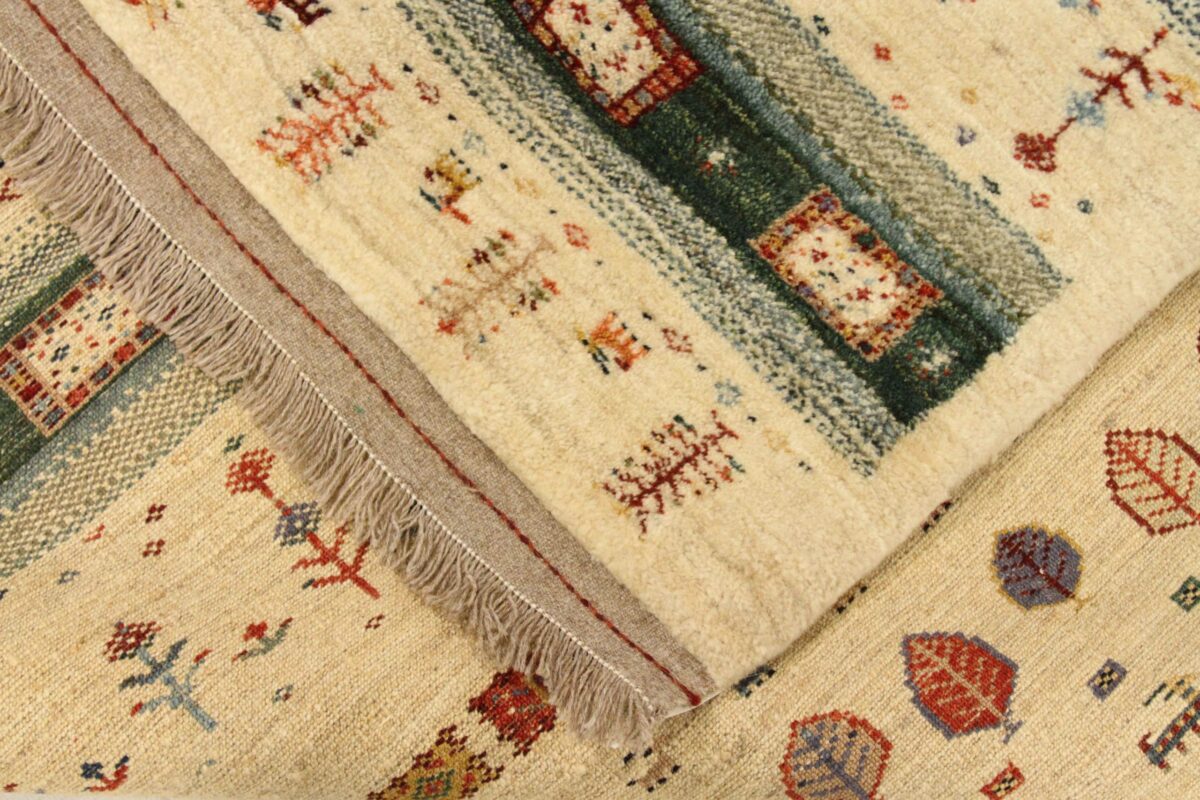 Thumbnail 15 for Antique Persian Gabbeh Transitional Rug 67162