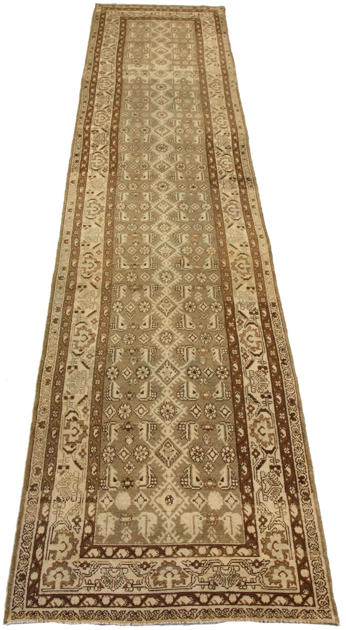 Thumbnail 14 for Antique Persian Malayer Transitional Rug 67166