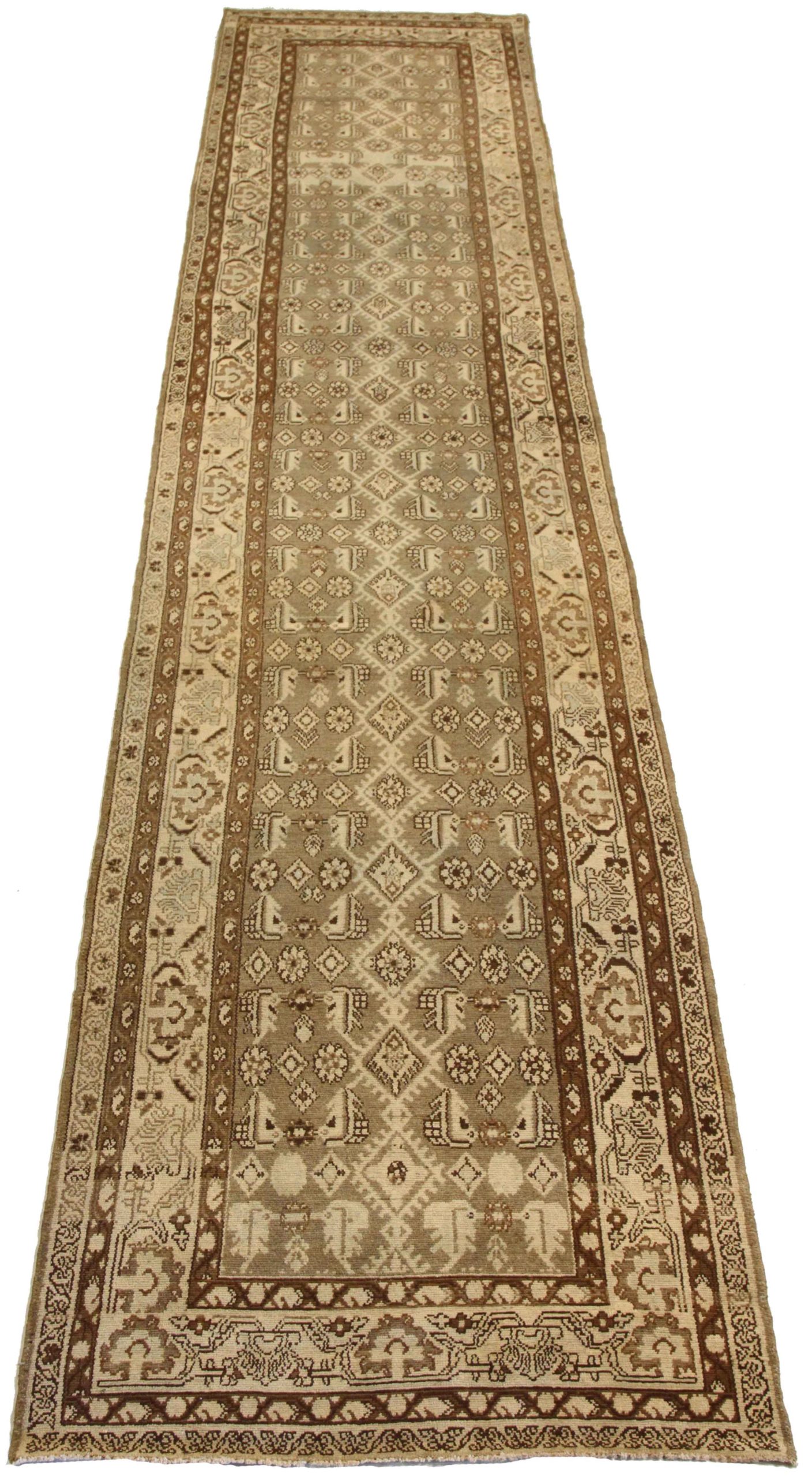 Thumbnail 10 for Antique Persian Malayer Transitional Rug 67166