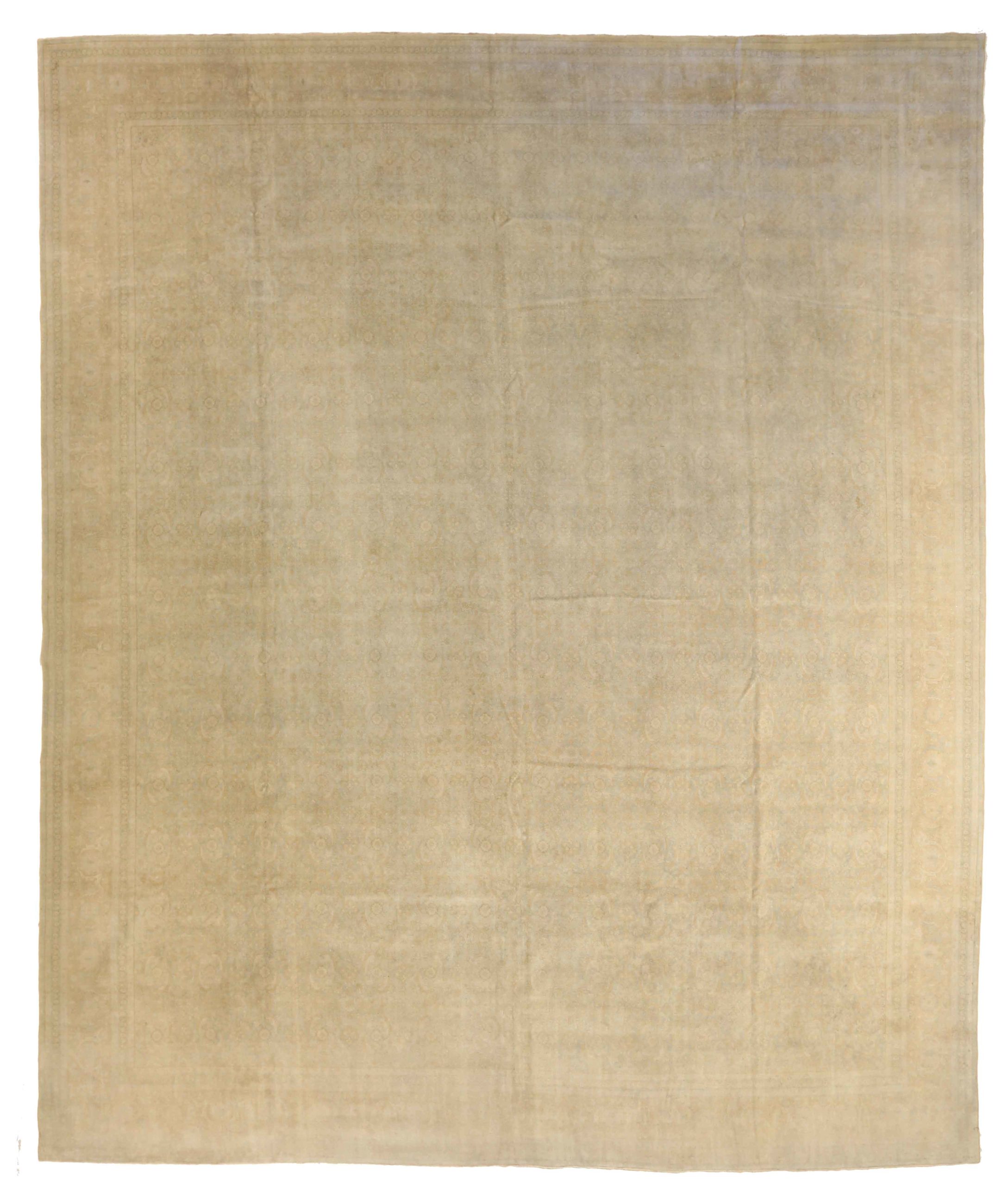 Thumbnail 12 for Antique Persian Tabriz Transitional Rug 67170