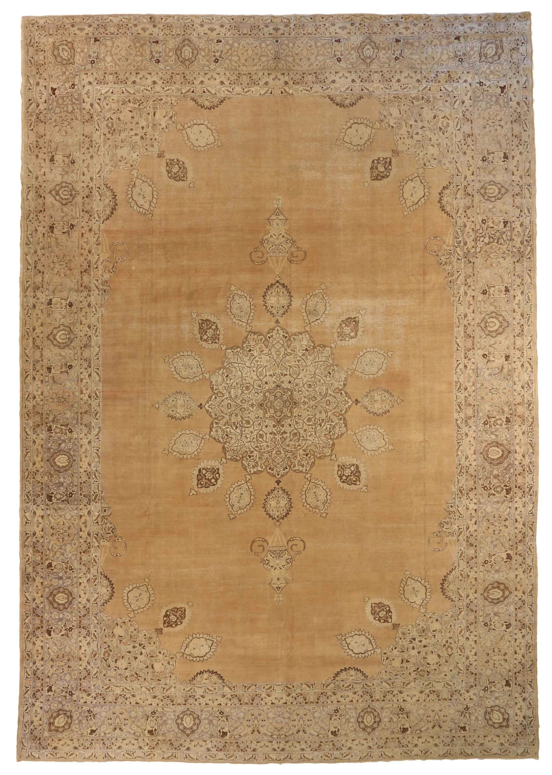 Thumbnail 7 for Antique Persian Tabriz Transitional Rug 67178