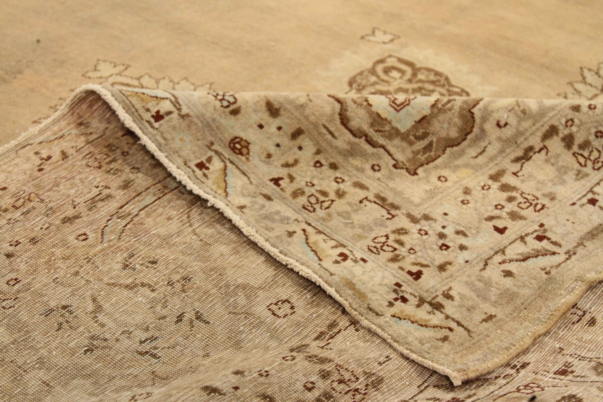 Thumbnail 11 for Antique Persian Tabriz Transitional Rug 67178