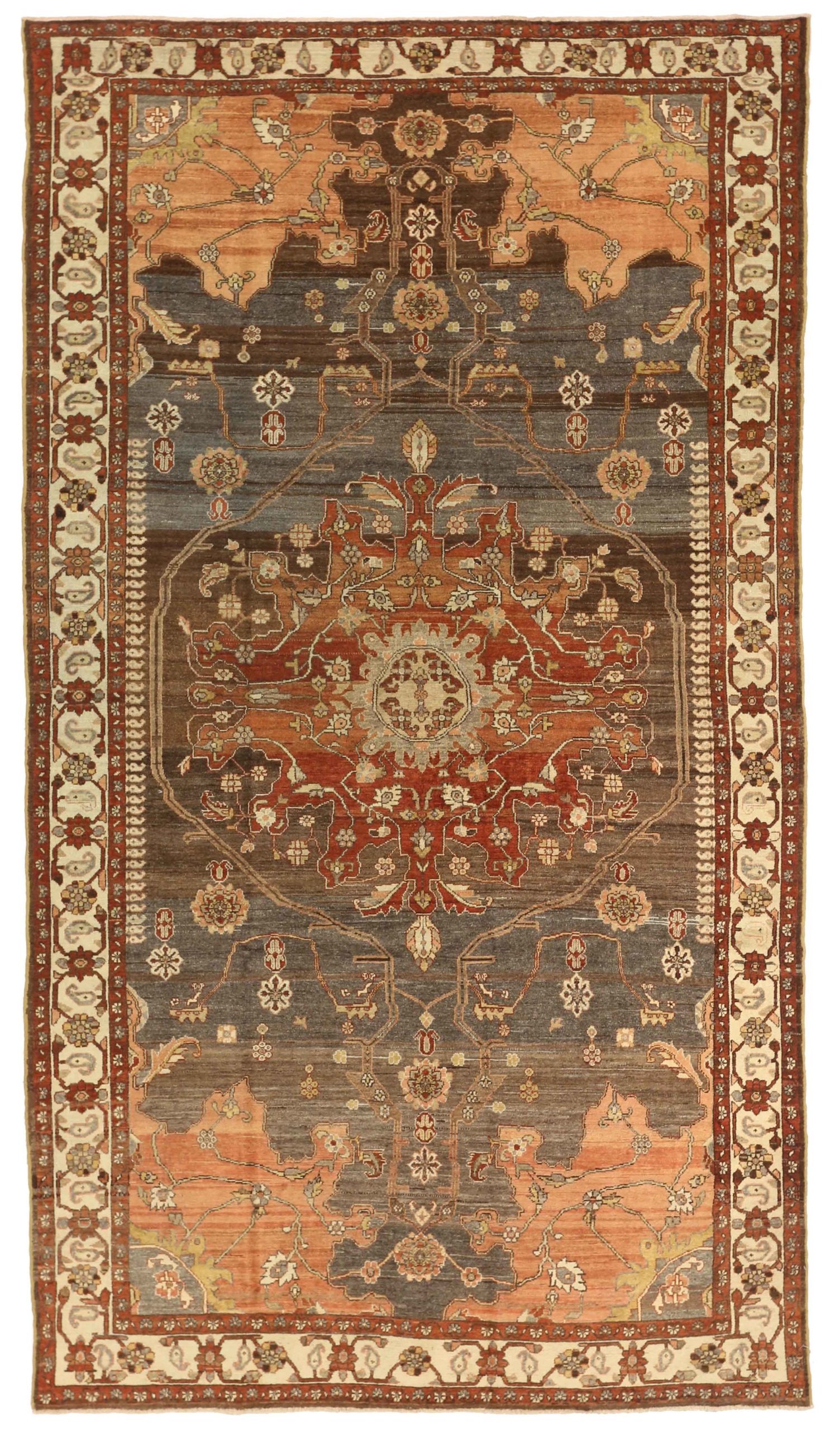 Thumbnail 6 for Antique Persian Malayer Transitional Rug 67187