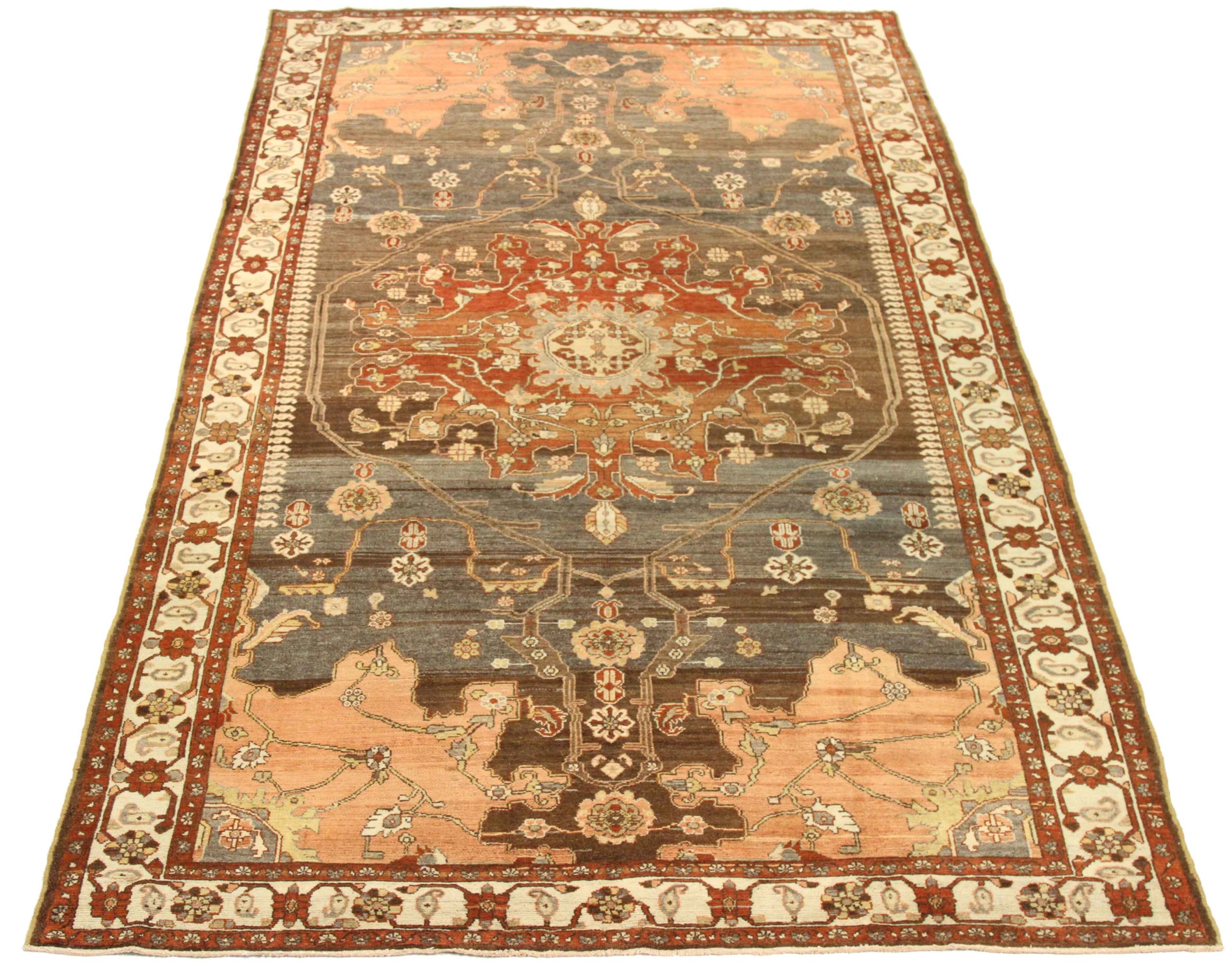 Thumbnail 13 for Antique Persian Malayer Transitional Rug 67187