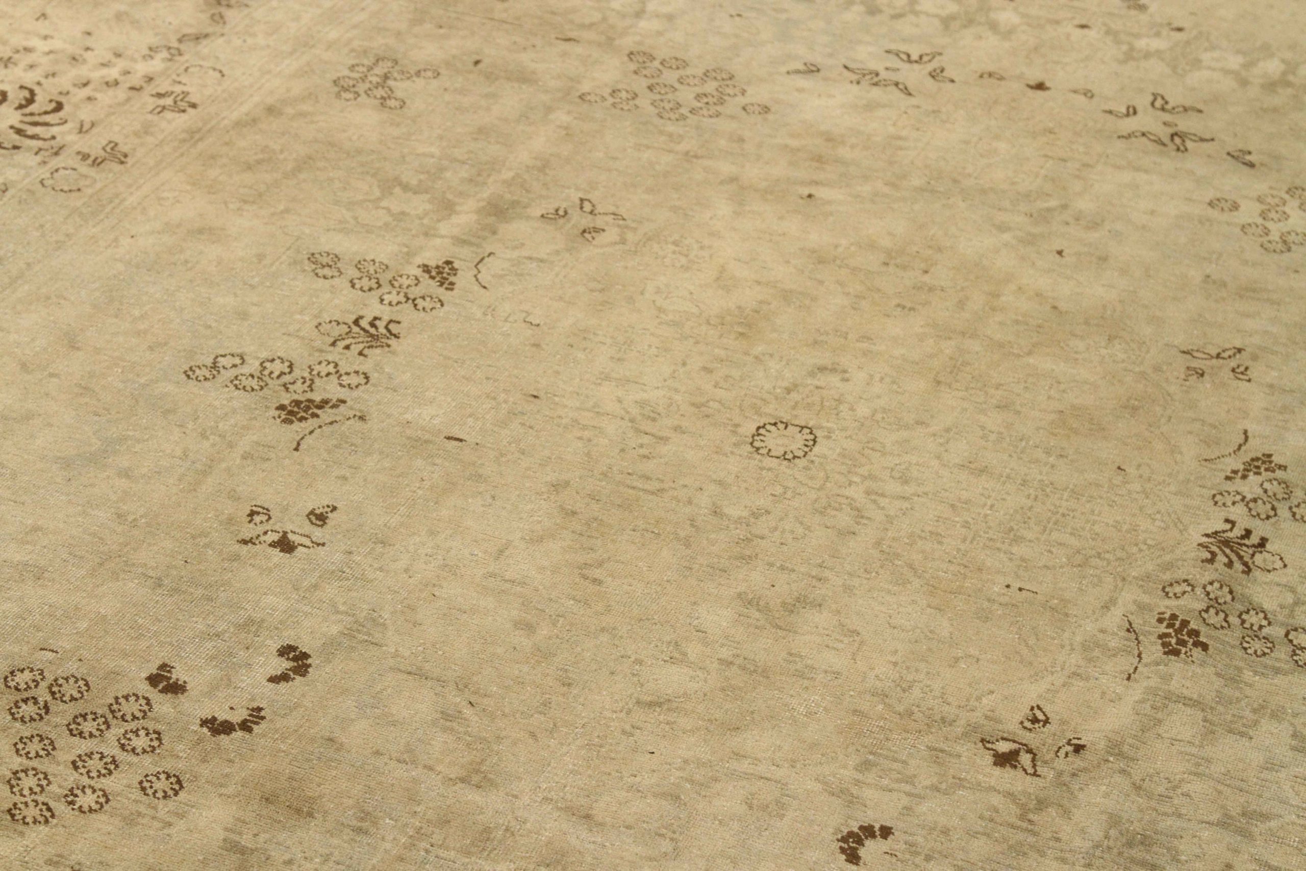 Thumbnail 8 for Antique Persian Tabriz Transitional Rug 67188