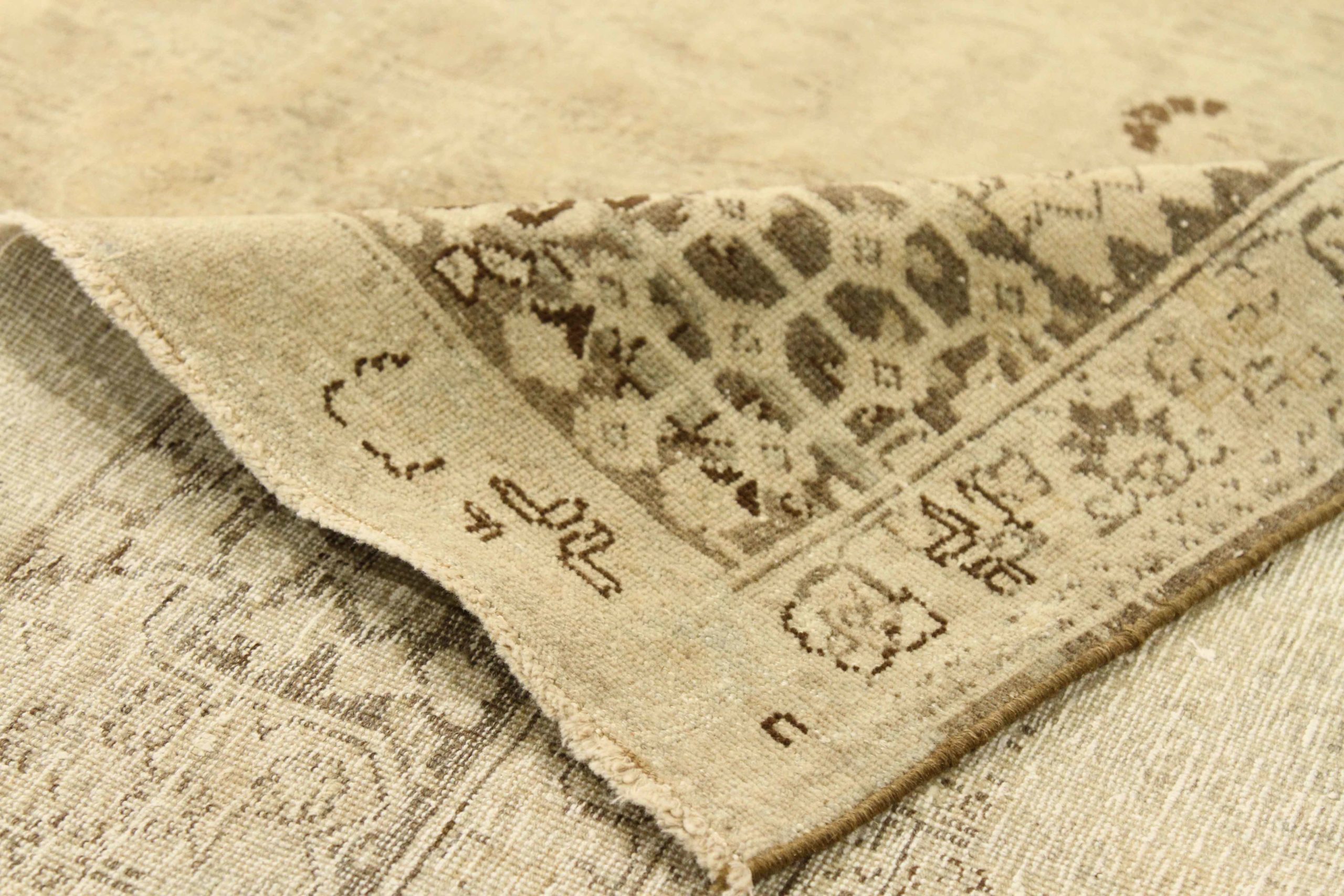 Thumbnail 11 for Antique Persian Tabriz Transitional Rug 67188