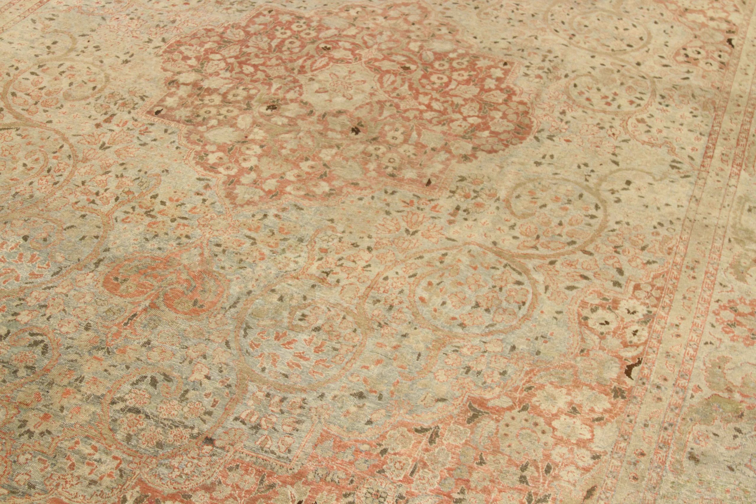 Thumbnail 13 for Antique Persian Tabriz Transitional Rug 67193