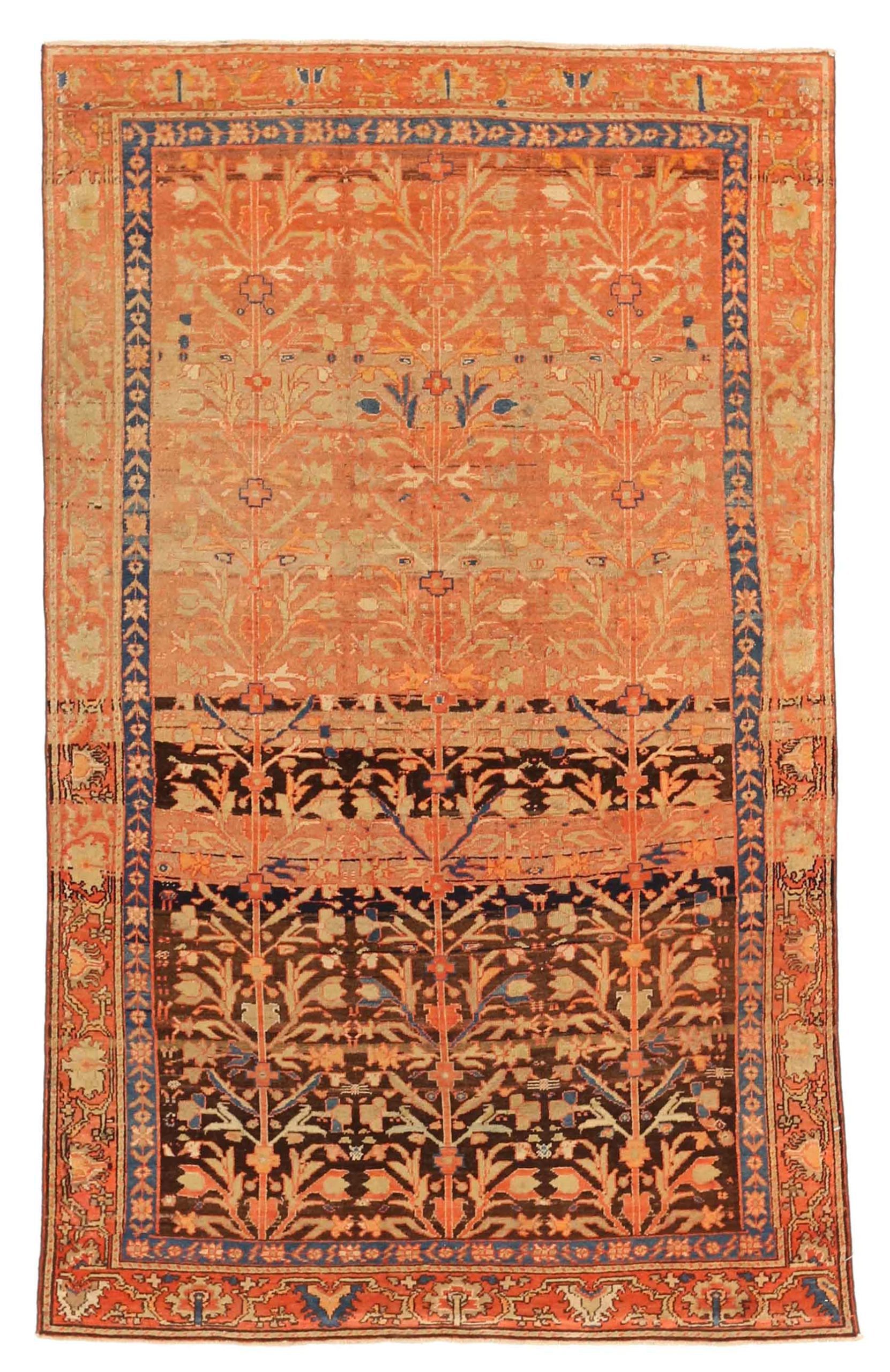 Thumbnail 10 for Antique Persian Malayer Transitional Rug 67194