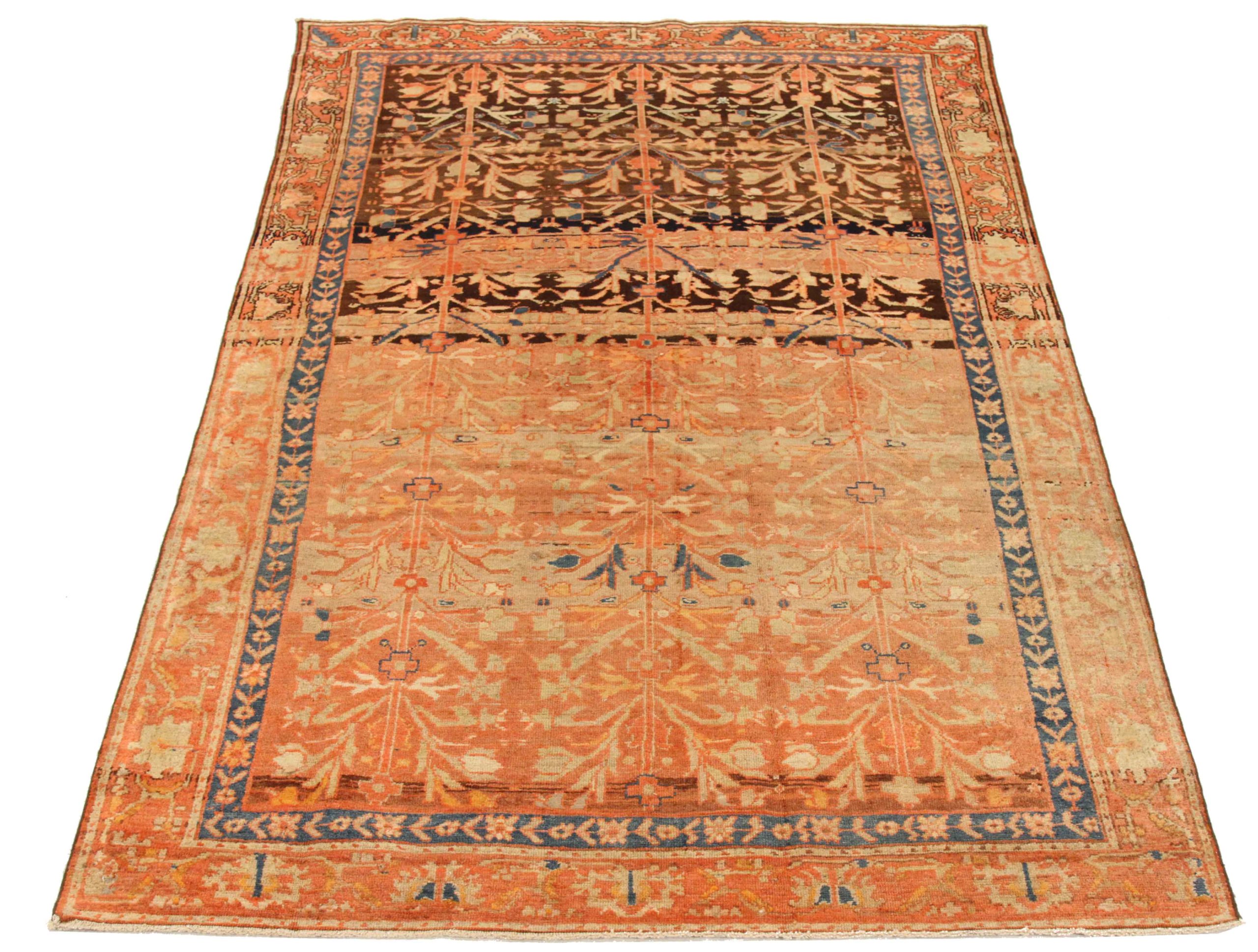 Thumbnail 8 for Antique Persian Malayer Transitional Rug 67194