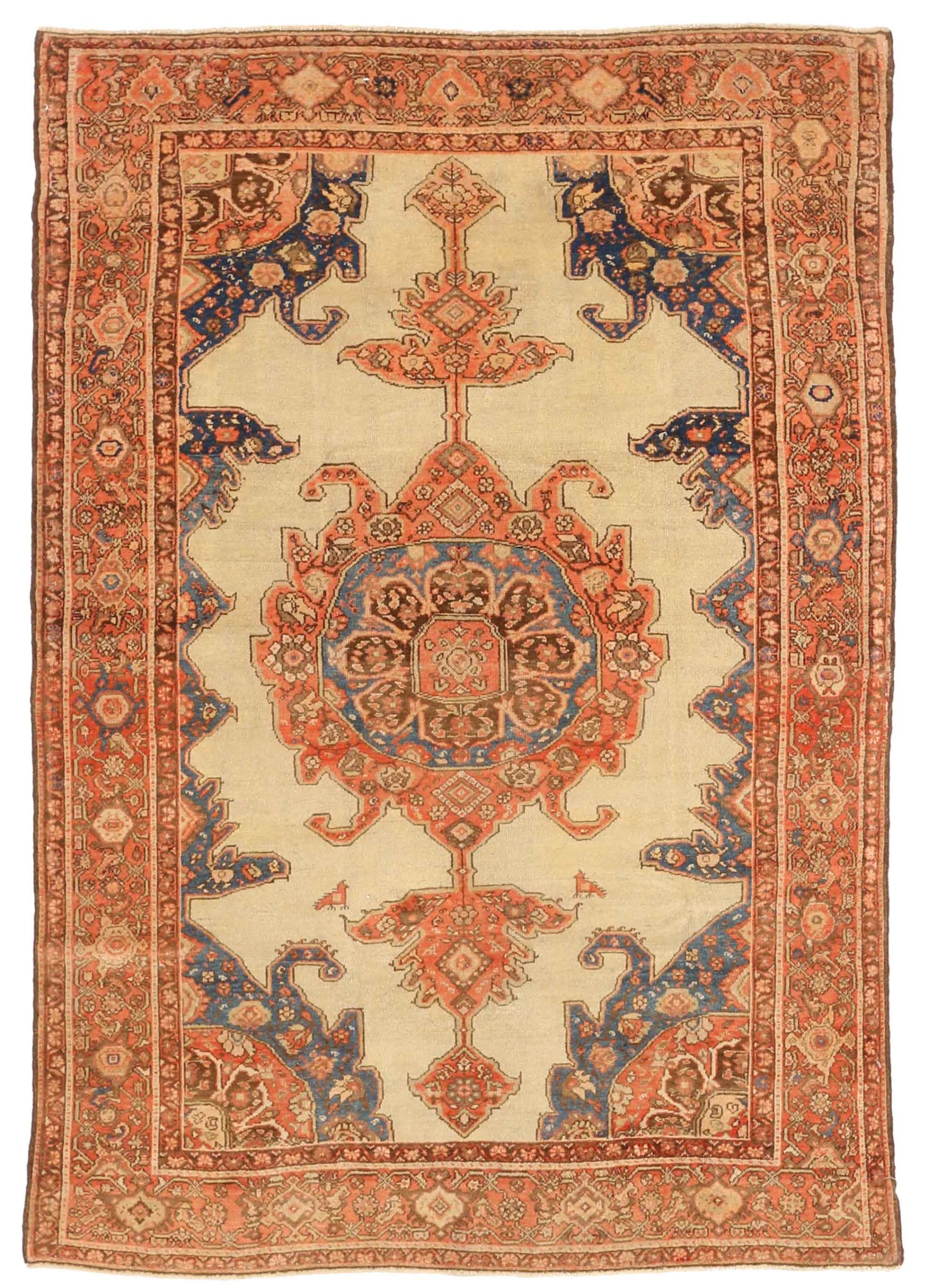 Thumbnail 8 for Antique Persian Traditional Rug 67195