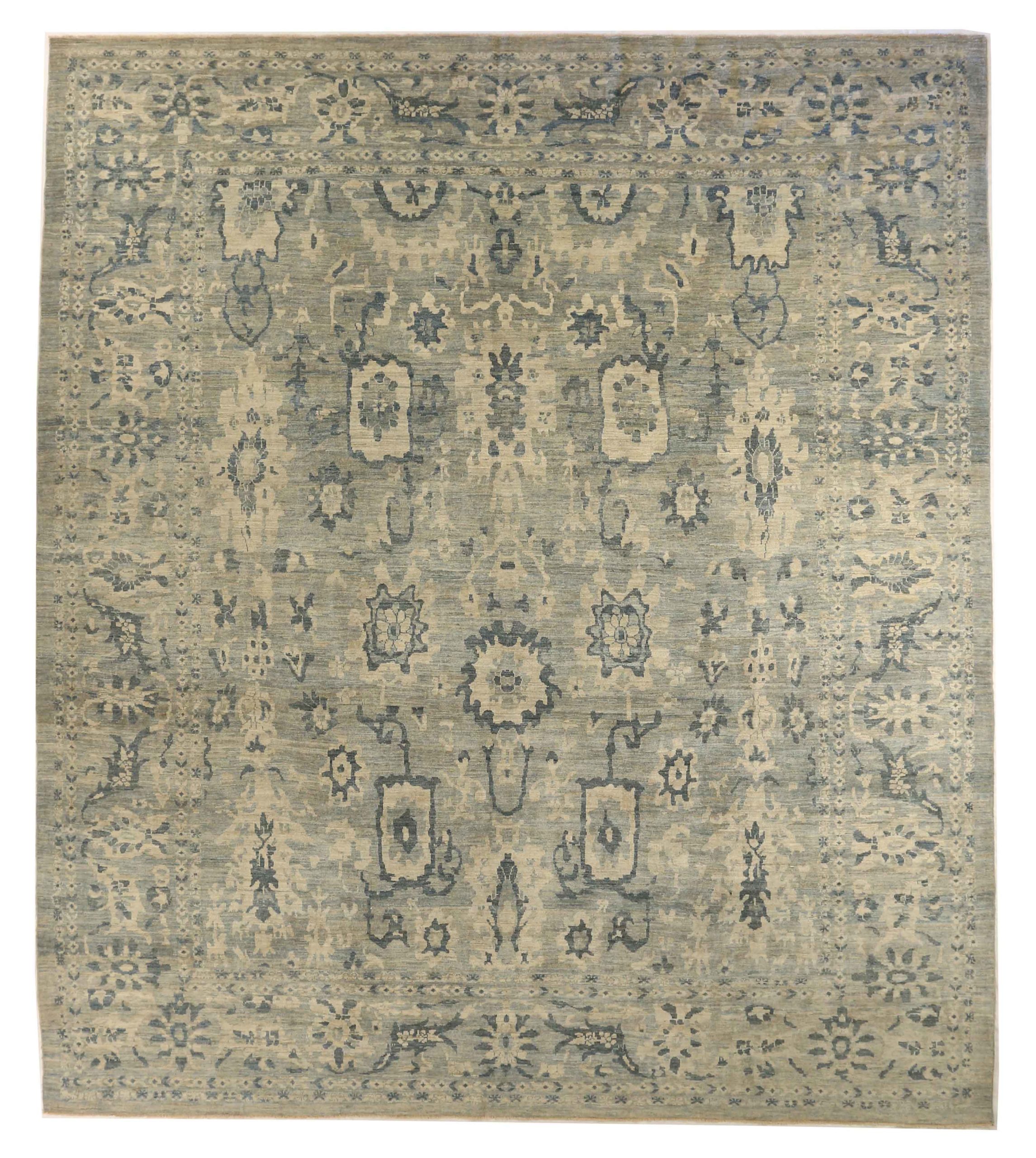 Thumbnail 3 for Persian Sultanabad Transitional Rug 67652