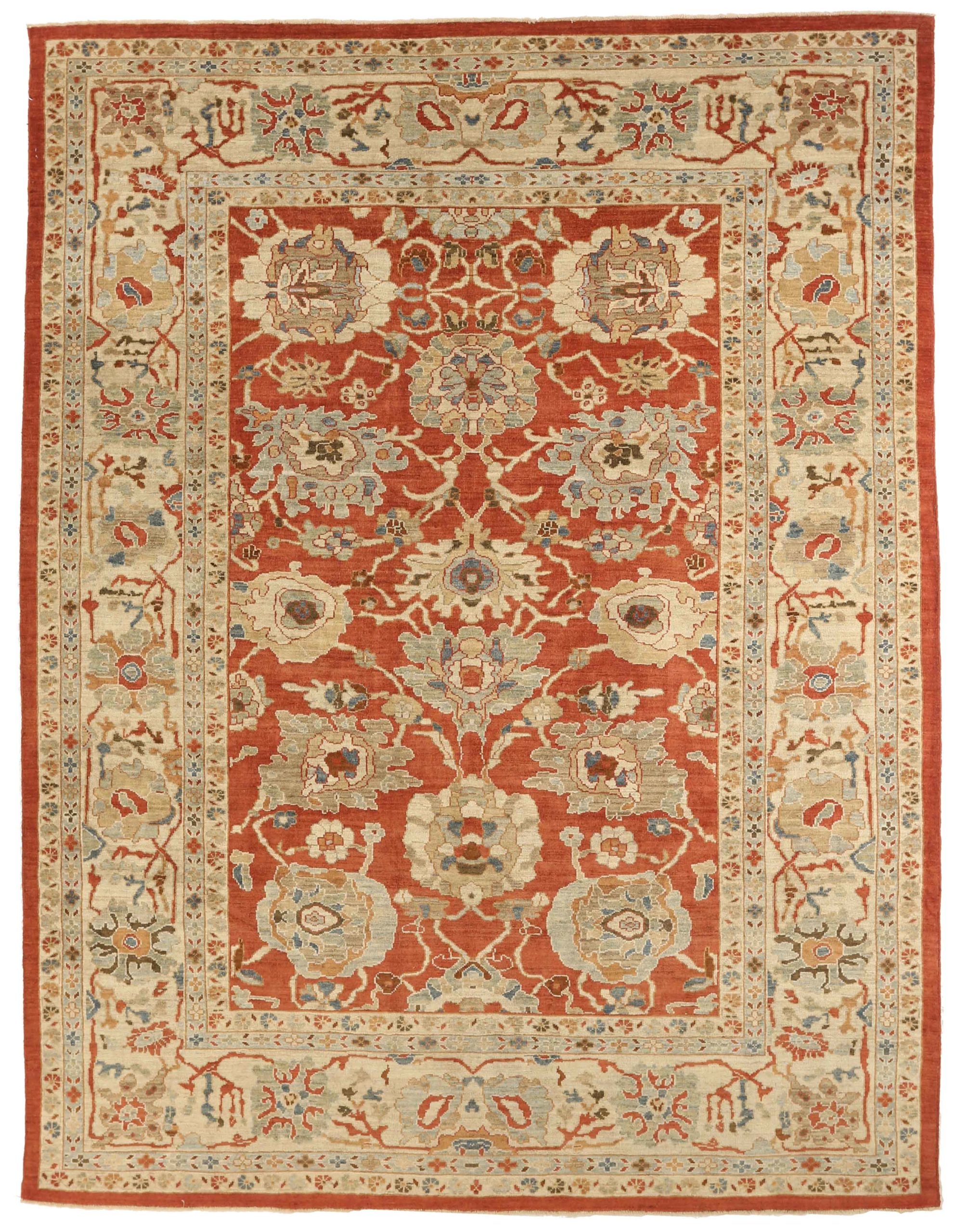 Thumbnail 2 for Persian Sultanabad Traditional Rug 67656
